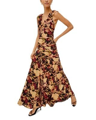 Rails Veda Ruched Knit Maxi Dress