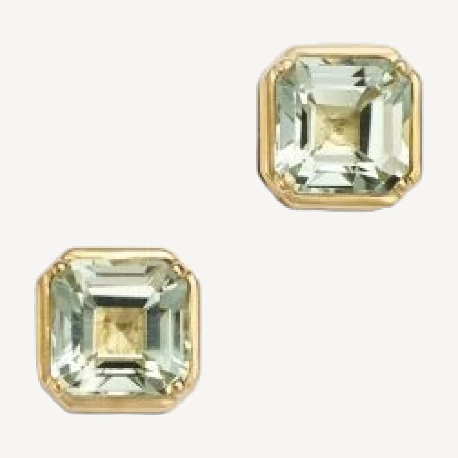 Bloomingdale's Fine Collection Prasiolite Earrings in 14K Yellow Gold