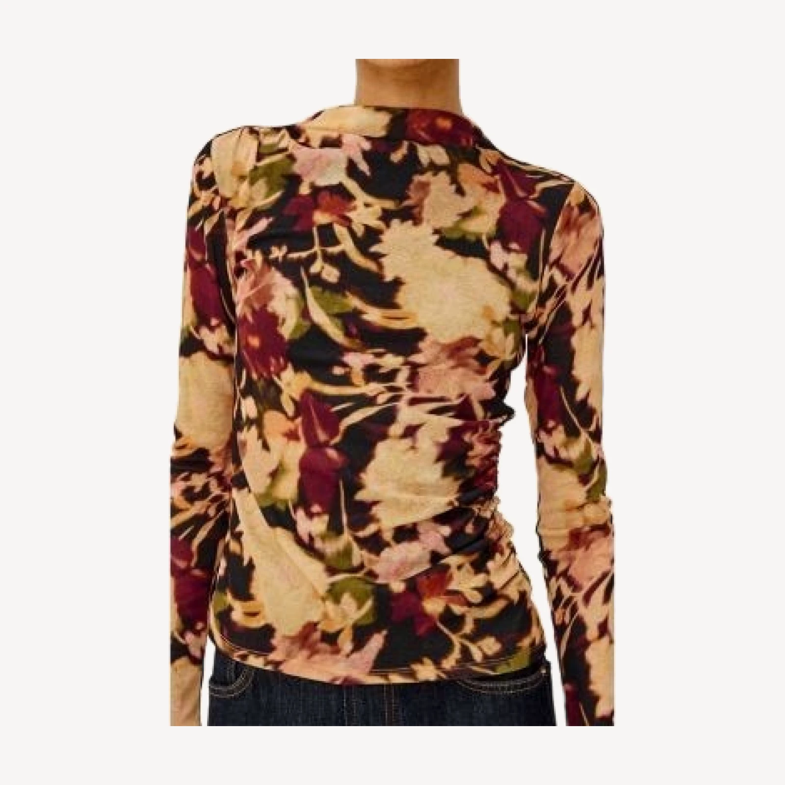 Rails Joelle Funnel Neck Knit Top