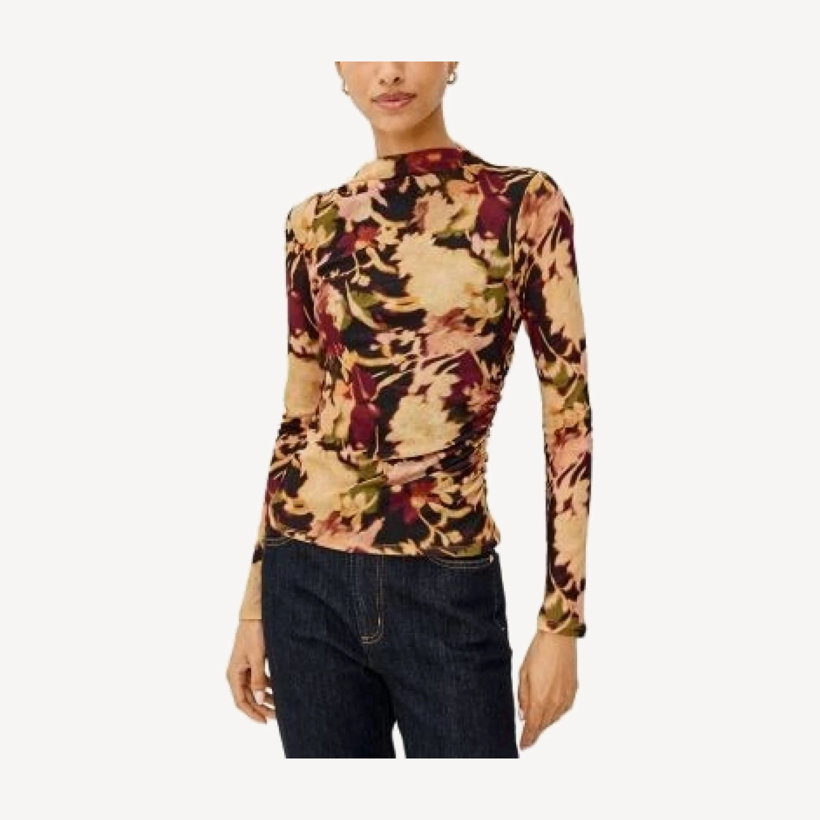 Rails Joelle Funnel Neck Knit Top