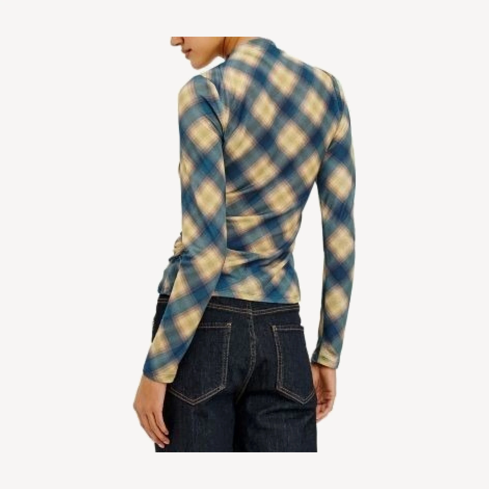 Rails Joelle Printed Mock Neck Top