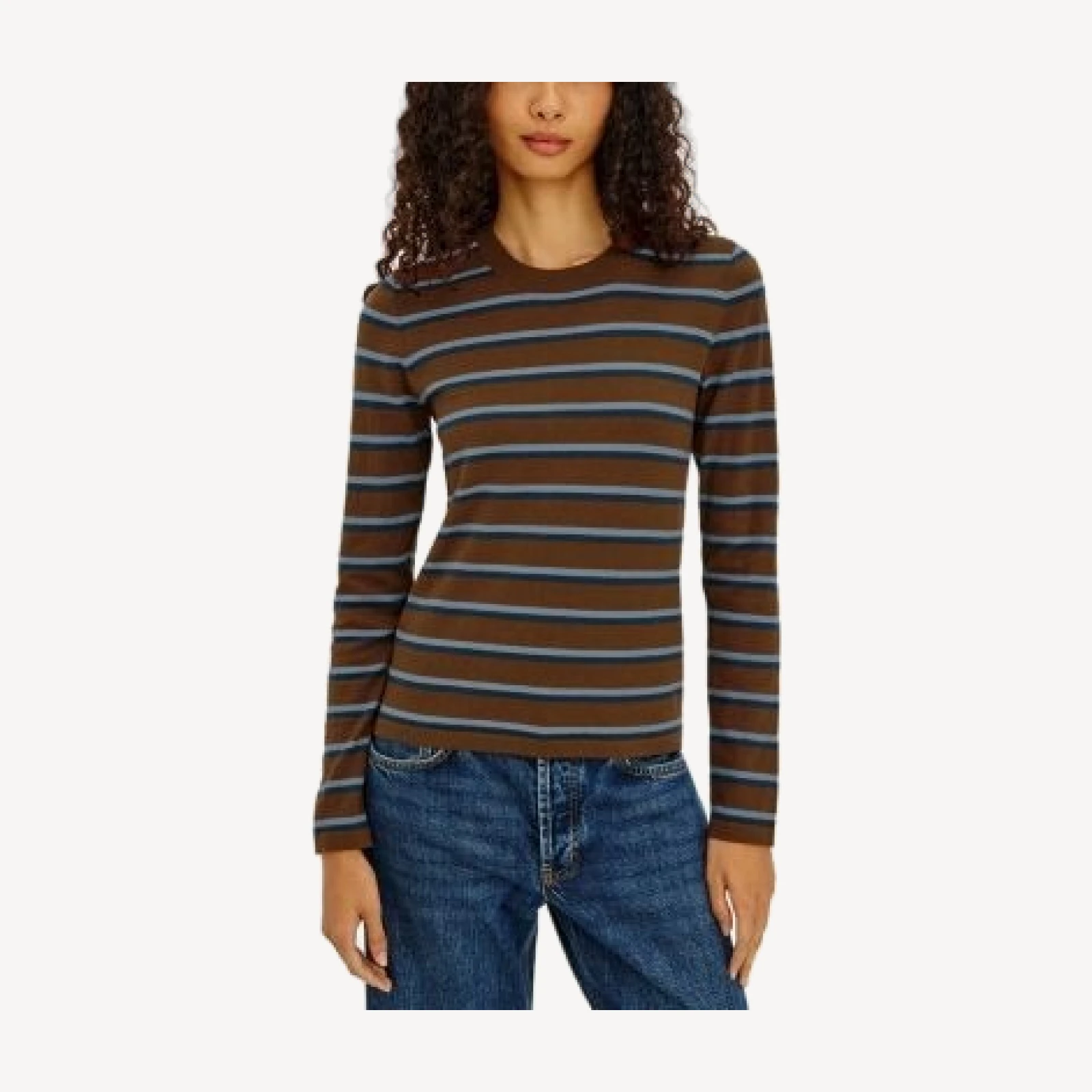 Rails Davie Cotton & Cashmere Knit Top