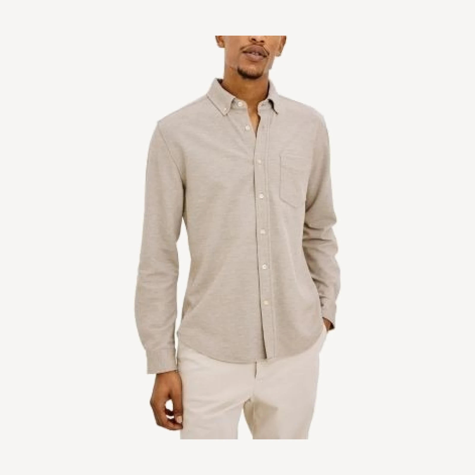 Rails Vincent Relaxed Fit Long Sleeve Knit Shirt