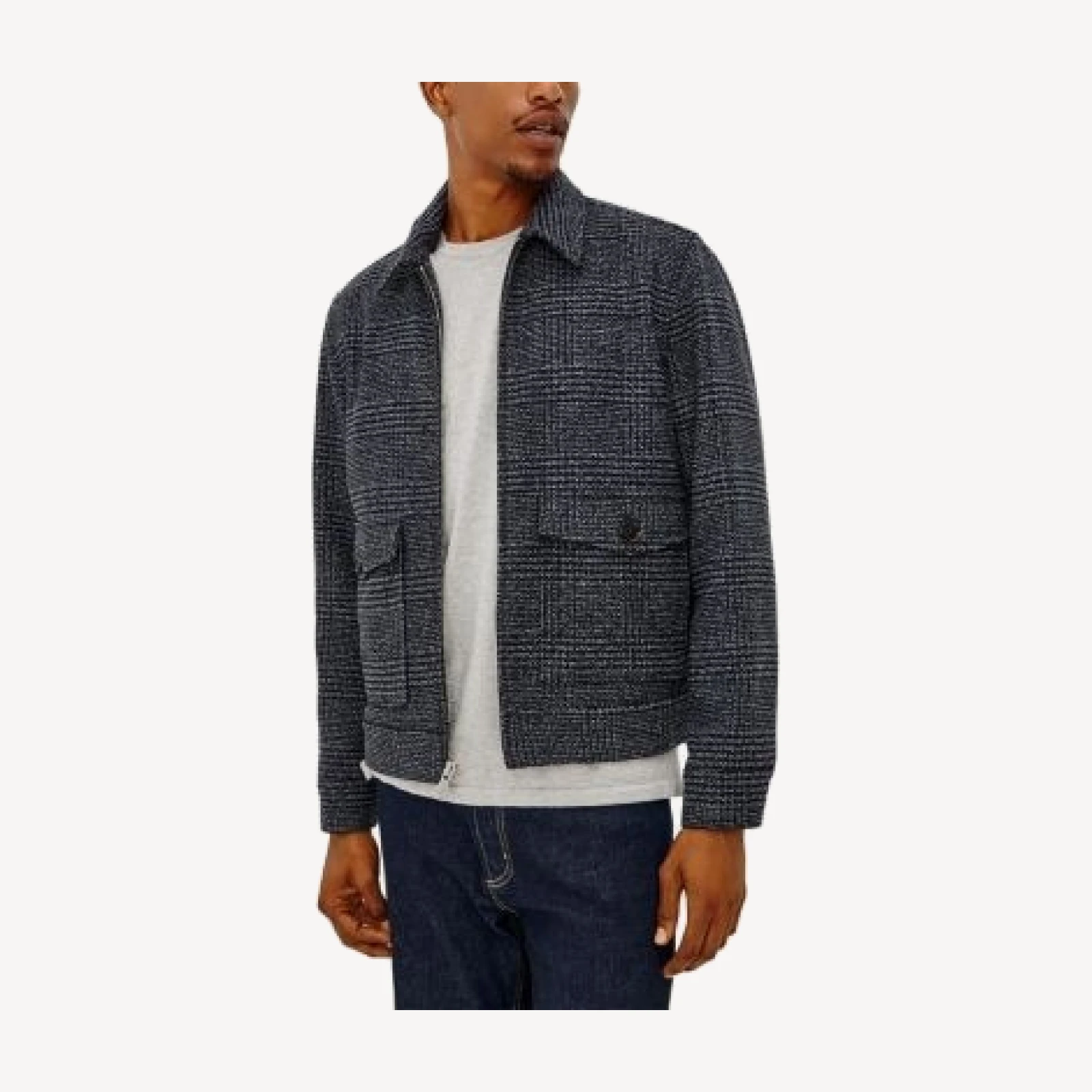 Rails Tillman Plaid Zip Pocket Jacket