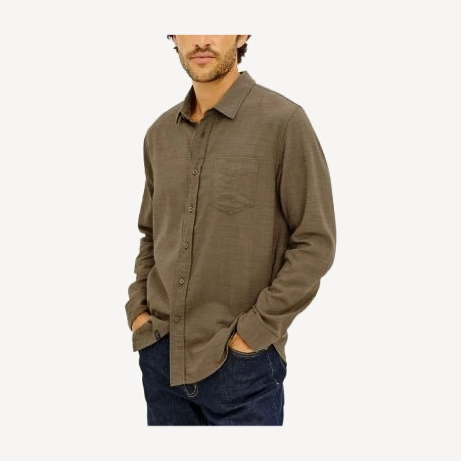 Rails Wyatt Woven Cotton Pocket Shirt