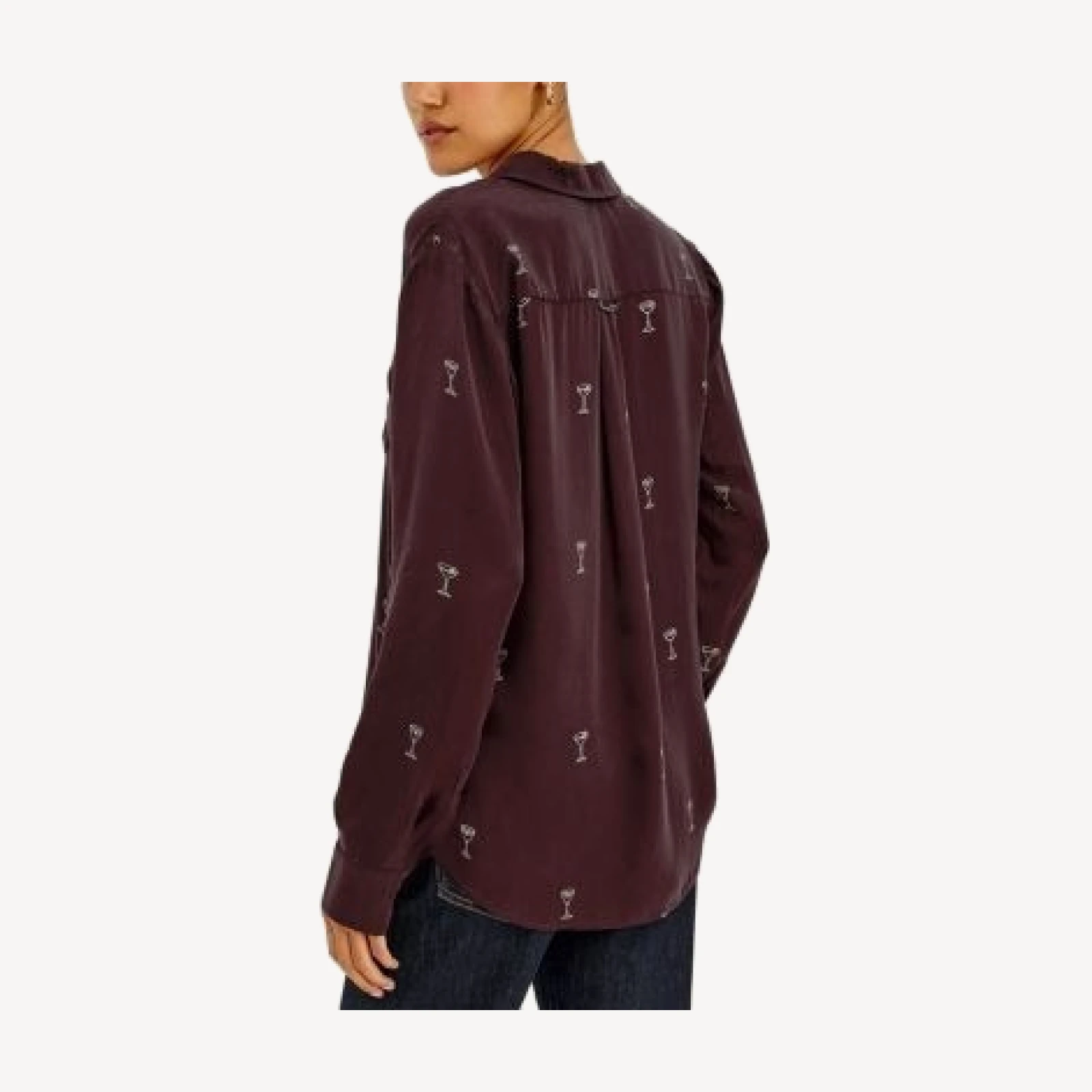 Rails Alyssa Long Sleeve Printed Woven Top