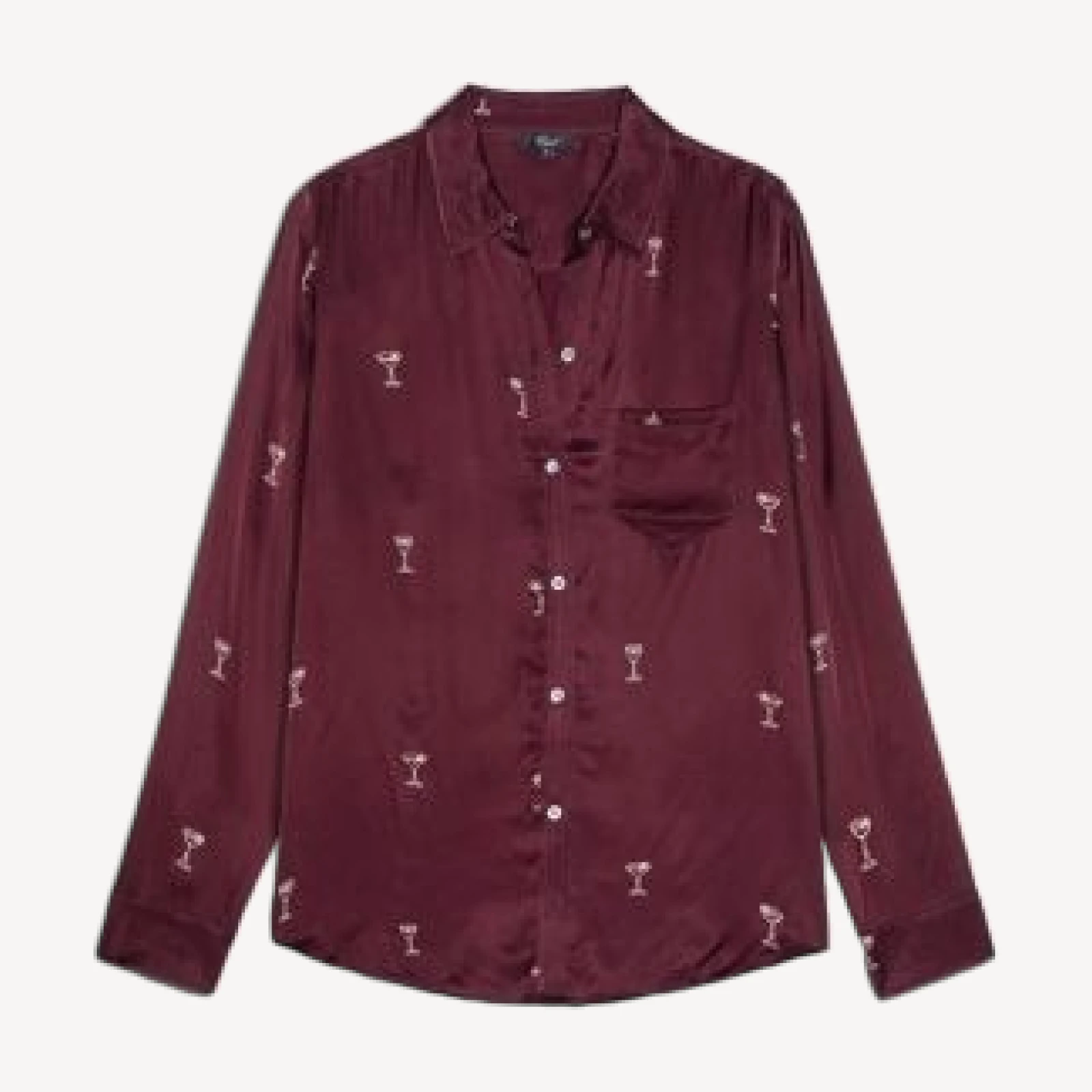 Rails Alyssa Long Sleeve Printed Woven Top