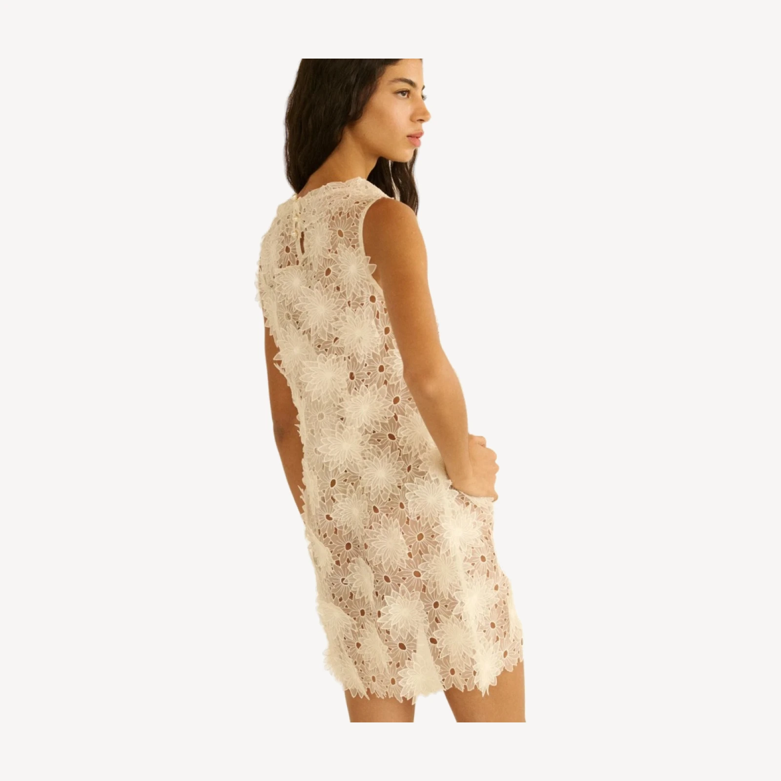 ADELIA DRESS -- SALT