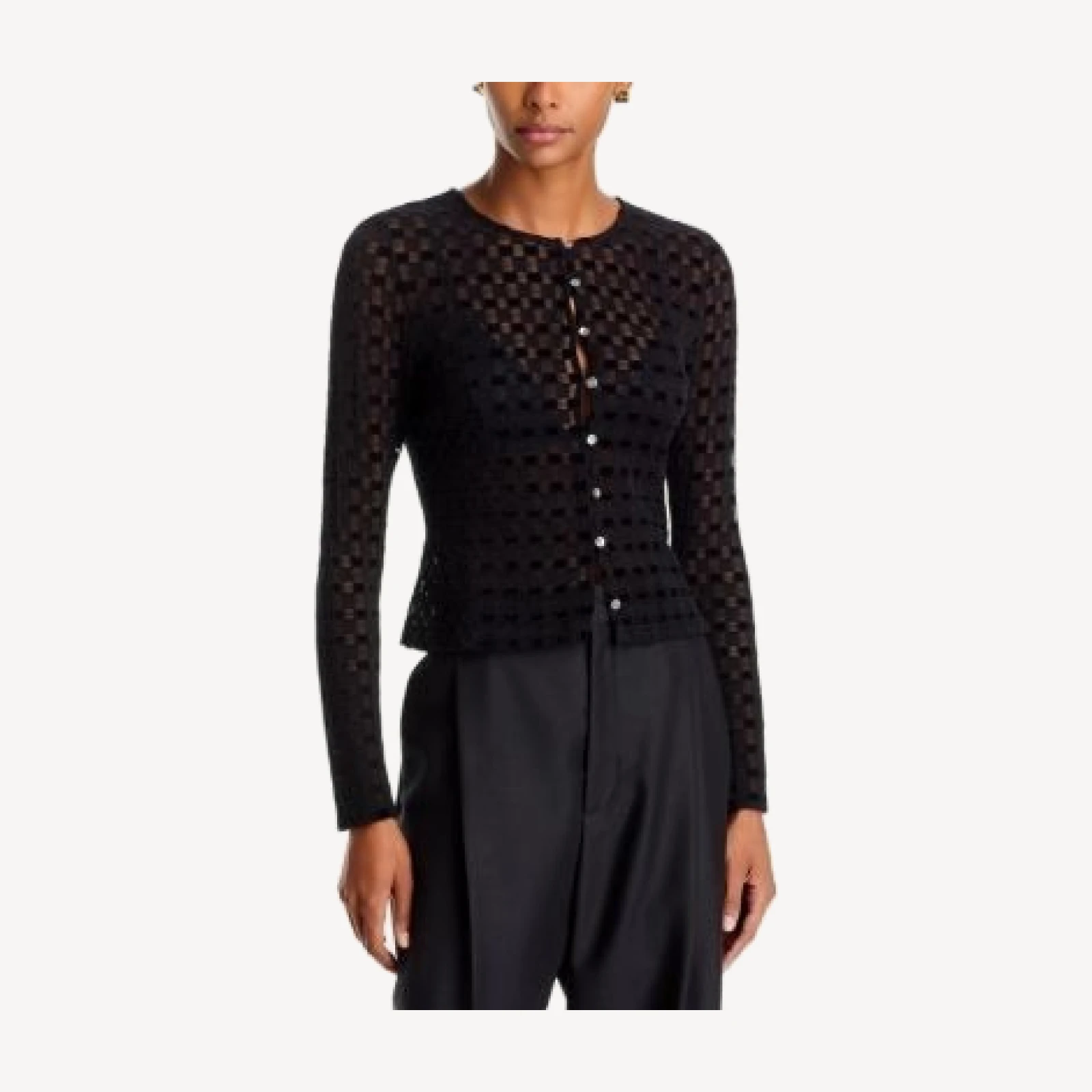 Rails Cyrah Crewneck Cardigan Sweater