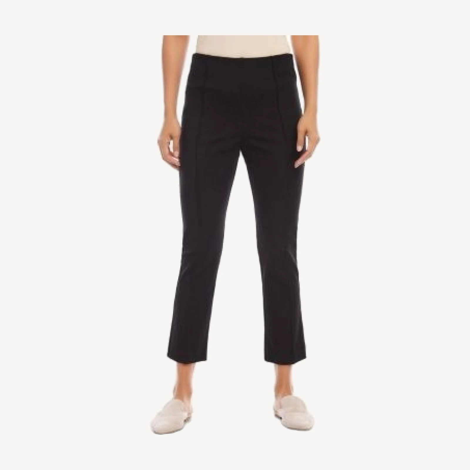 Karen Kane Cropped Seam Front Pants