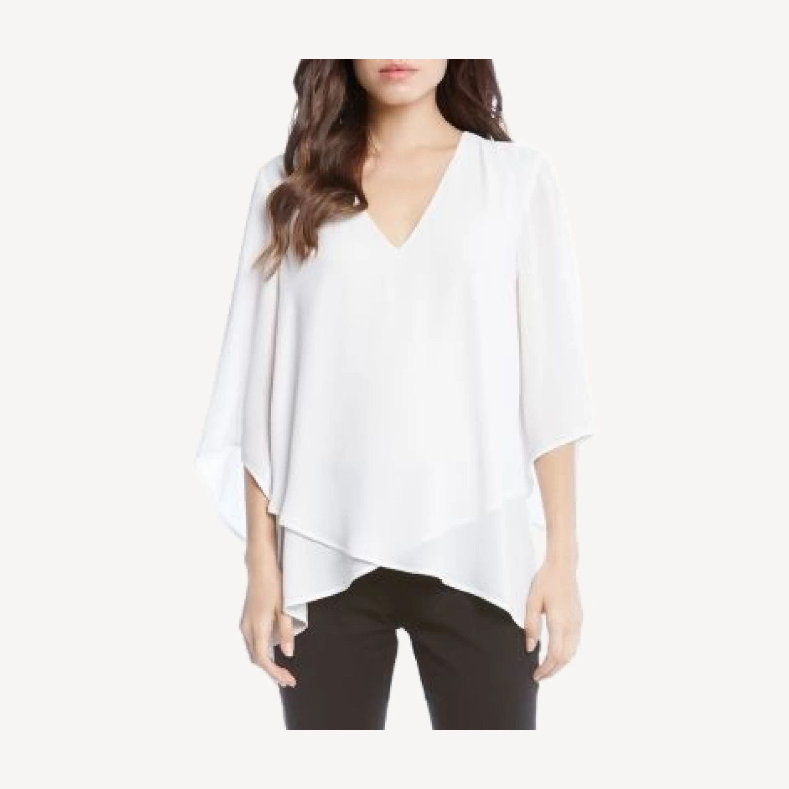 Karen Kane Asymmetric High/Low Top