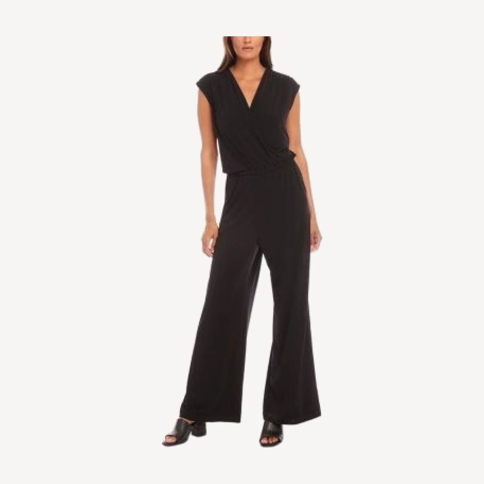 Karen Kane Sleeveless Travel Jersey Jumpsuit