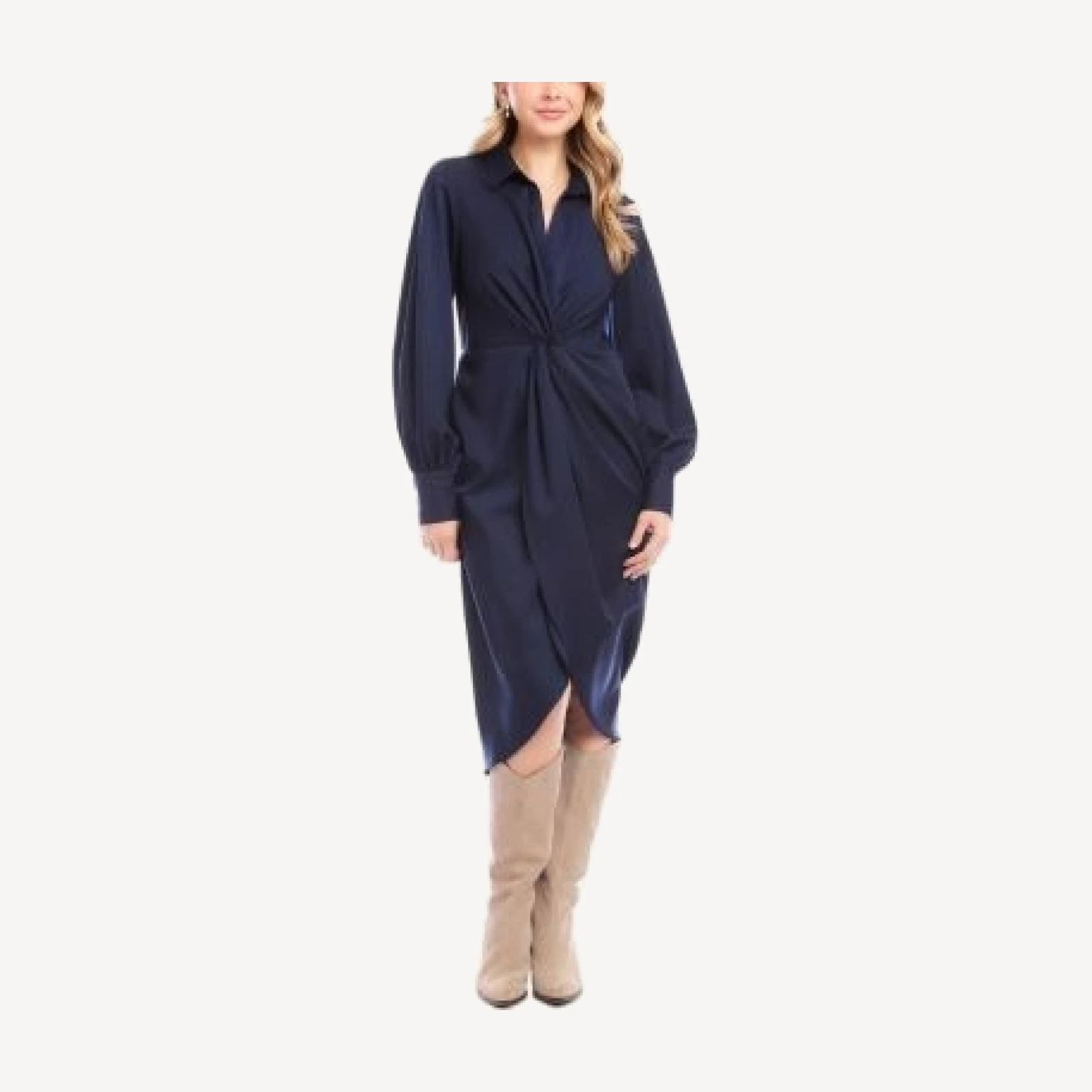 Karen Kane Savannah Twist Front Dress