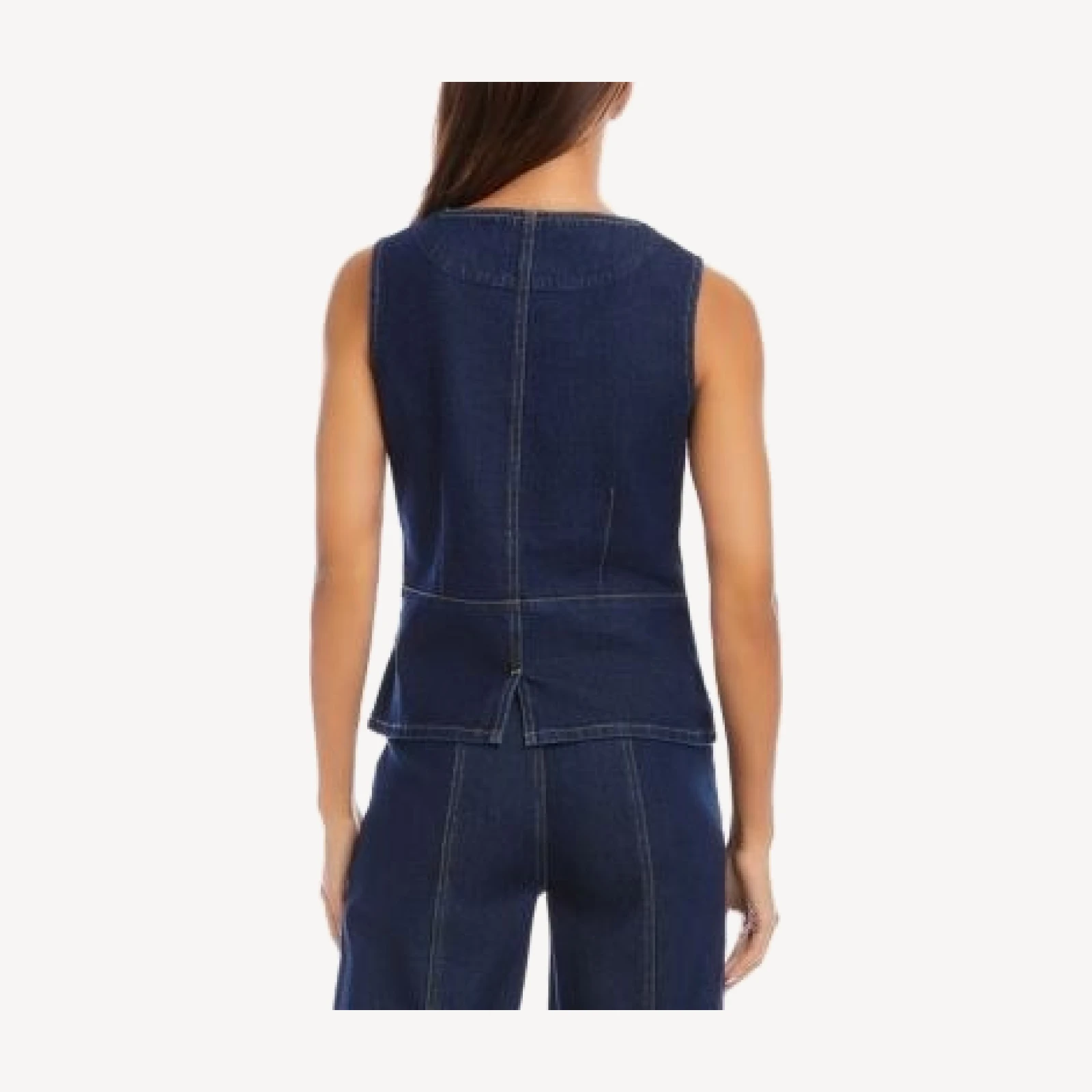 Karen Kane Denim Vest