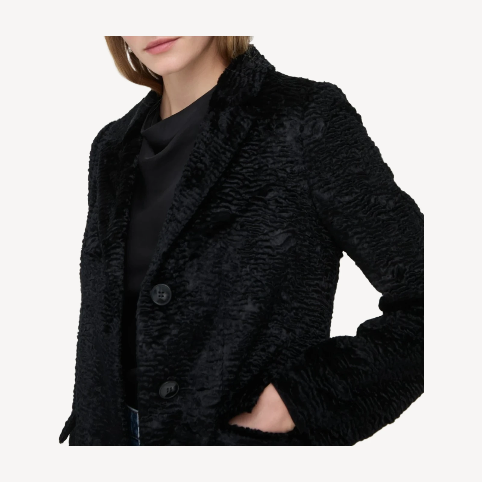 The Miriam Coat - Black