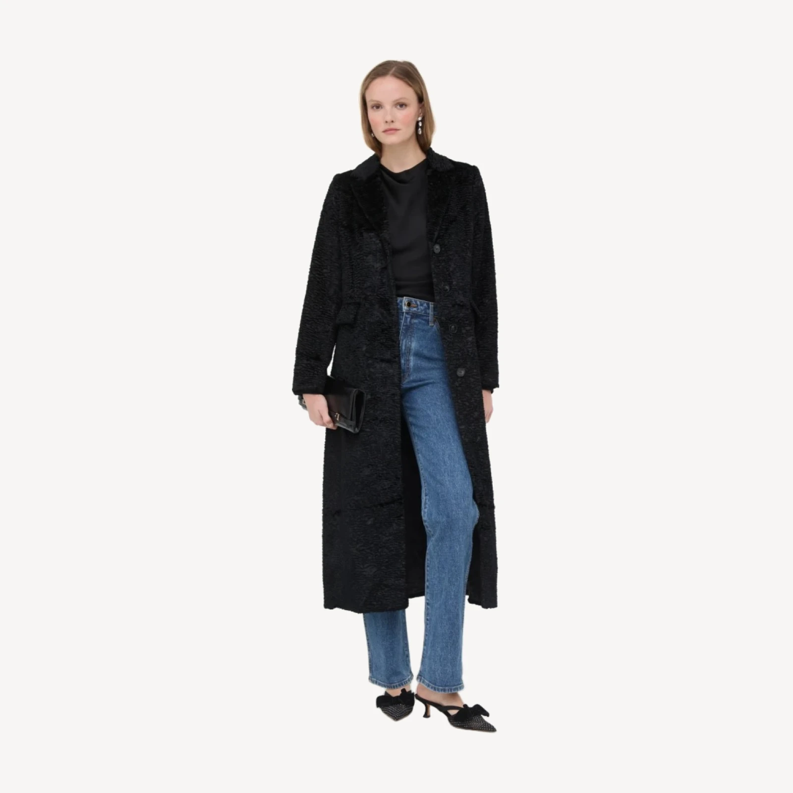 The Miriam Coat - Black