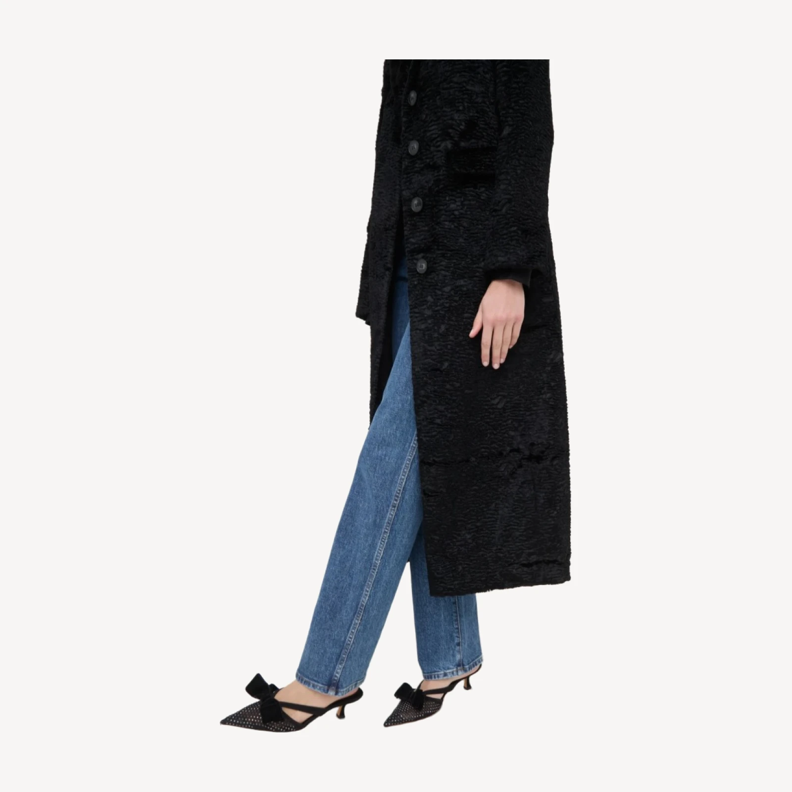 The Miriam Coat - Black