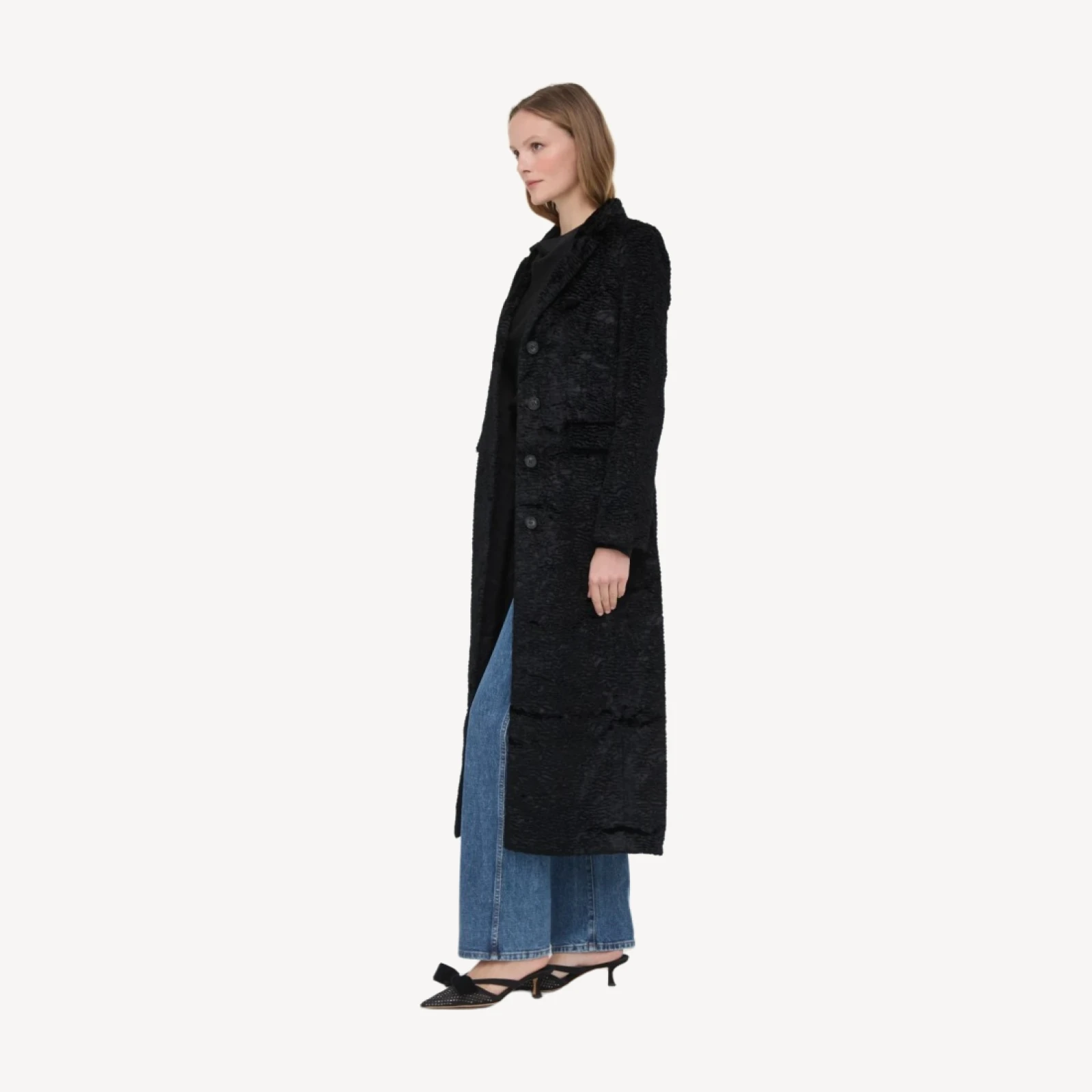 The Miriam Coat - Black