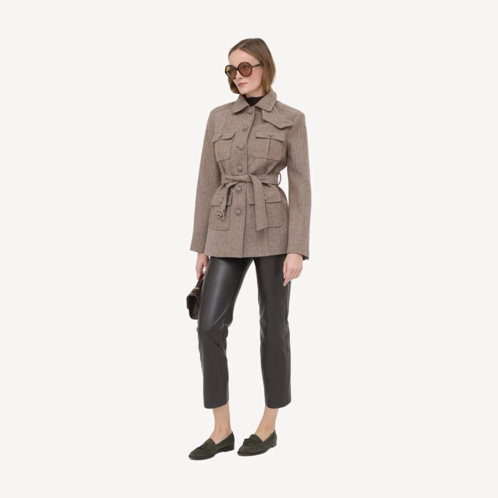 The Hilary Coat - English Breakfast Tea