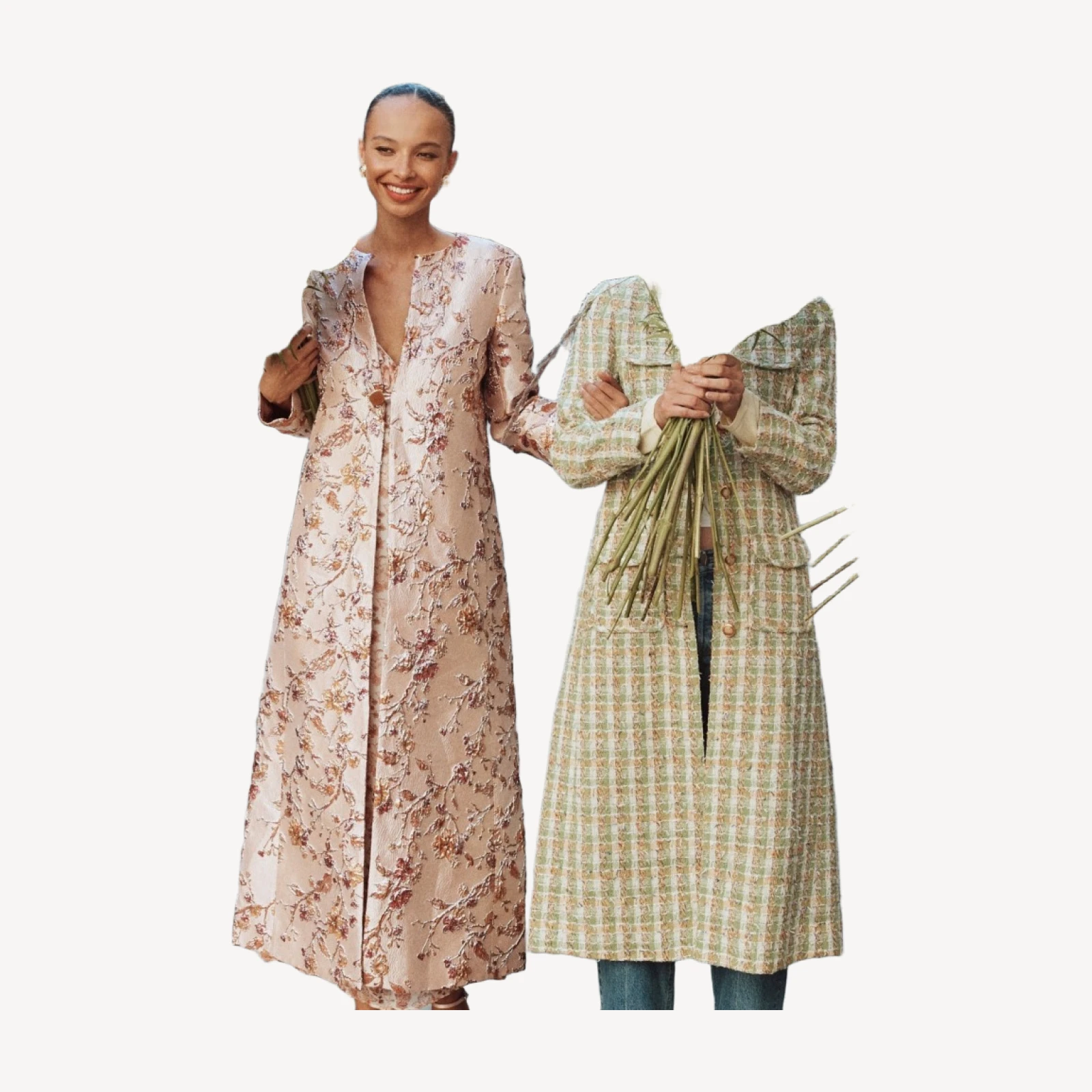 The Annabel Duster - Blossom Chinoiserie Brocade