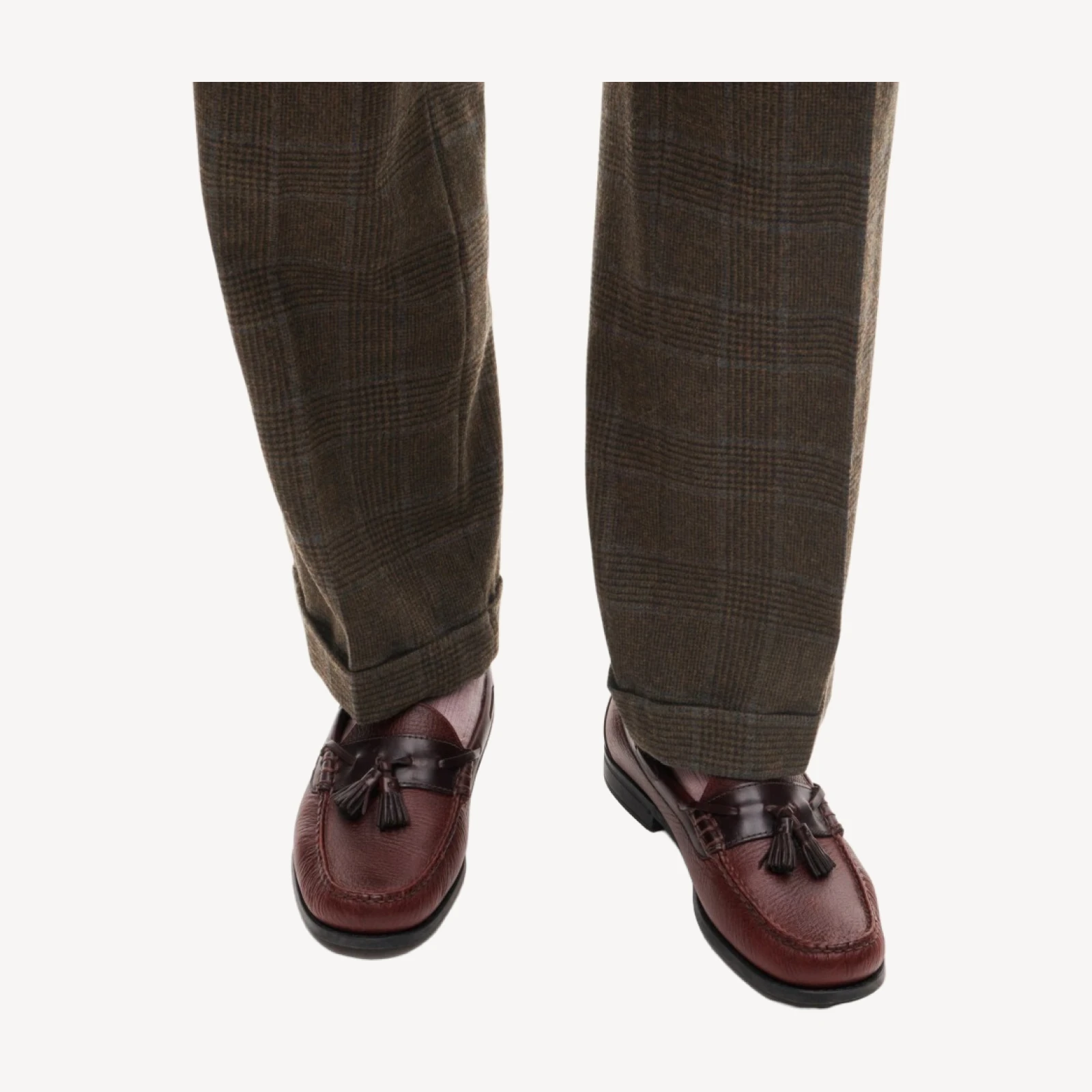 Kenmare Relaxed-fit suit pant in Scottish lambswool blend