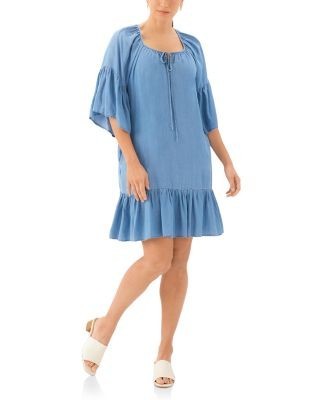 Karen Kane Ruffle Hem Dress
