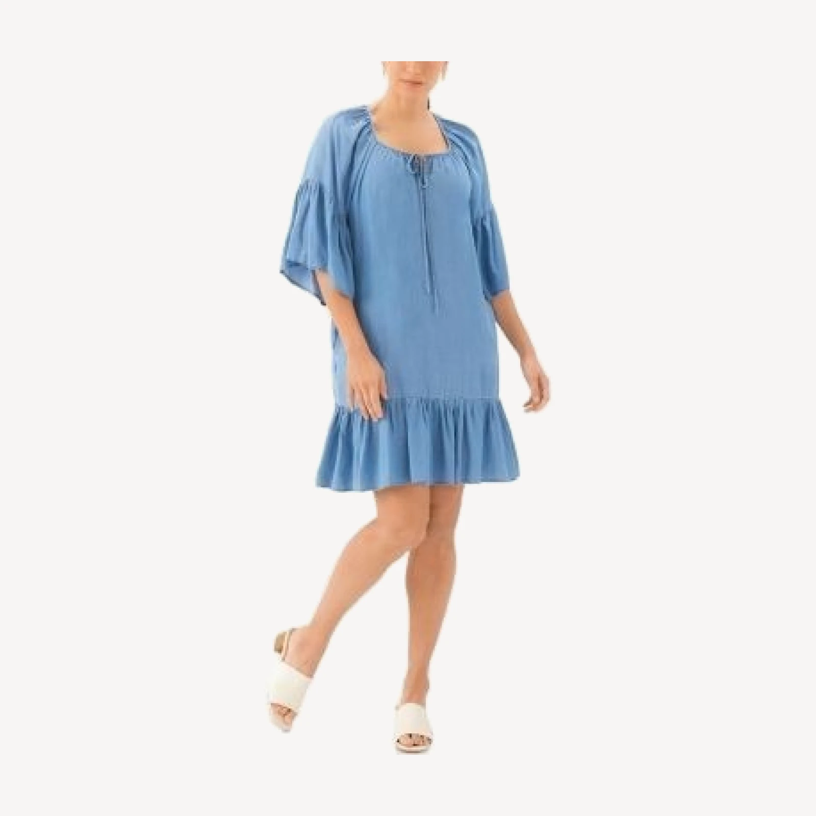 Karen Kane Ruffle Hem Dress