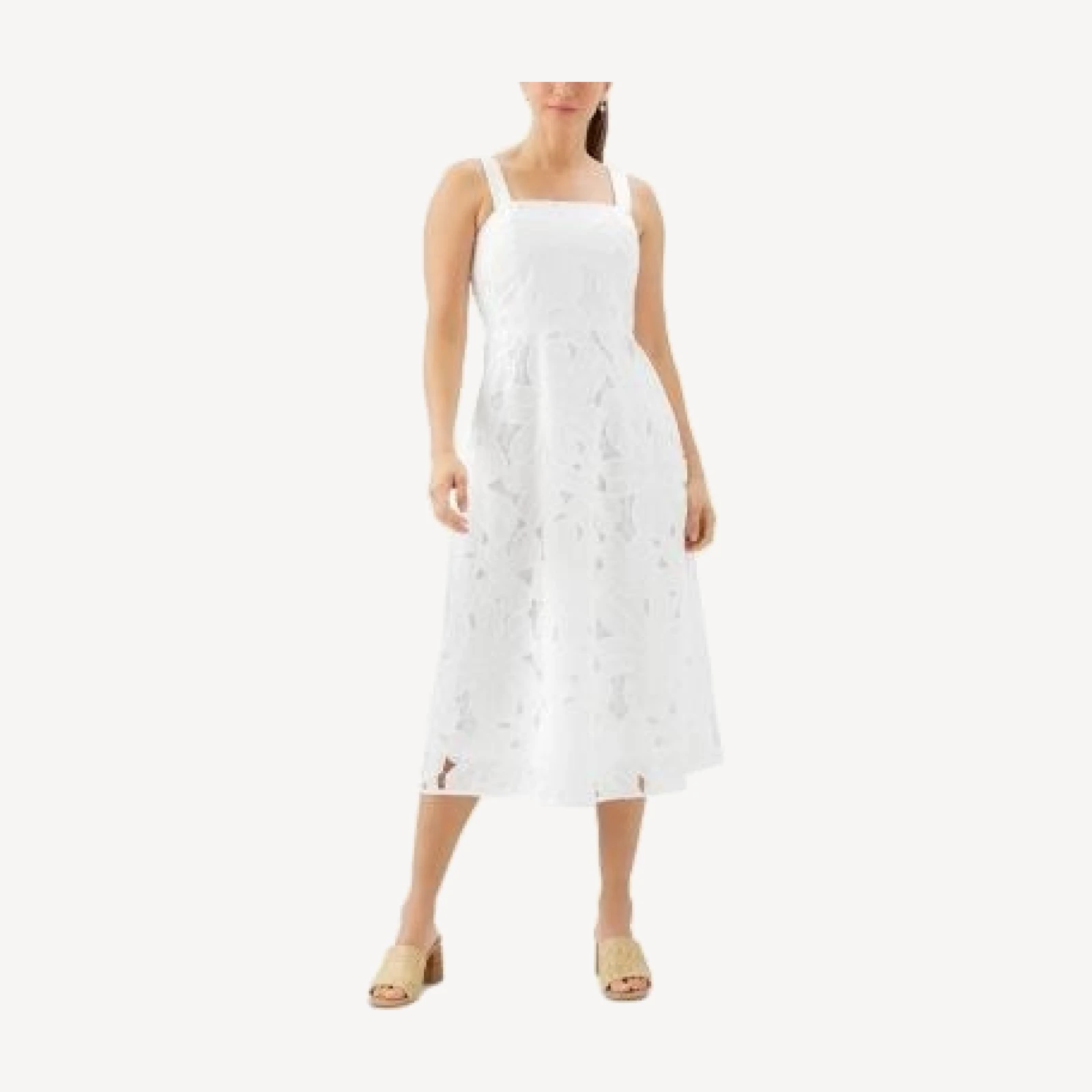 Karen Kane Embroidered Cutwork Sundress