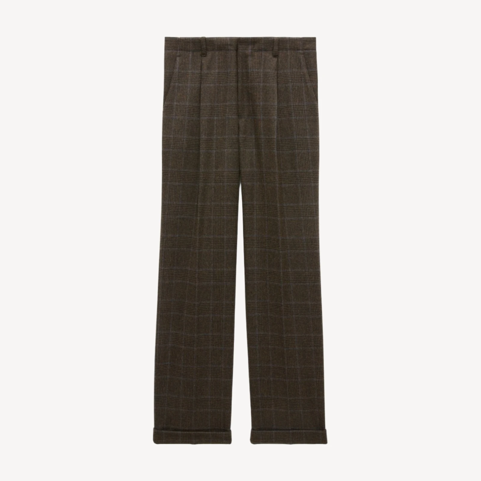 Kenmare Relaxed-fit suit pant in Scottish lambswool blend