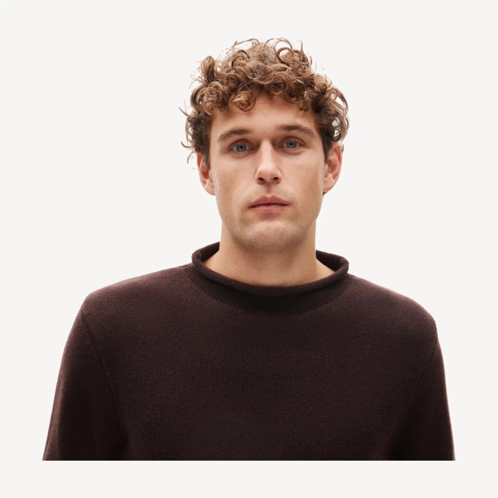 Rollneck™ sweater in heavyweight cashmere