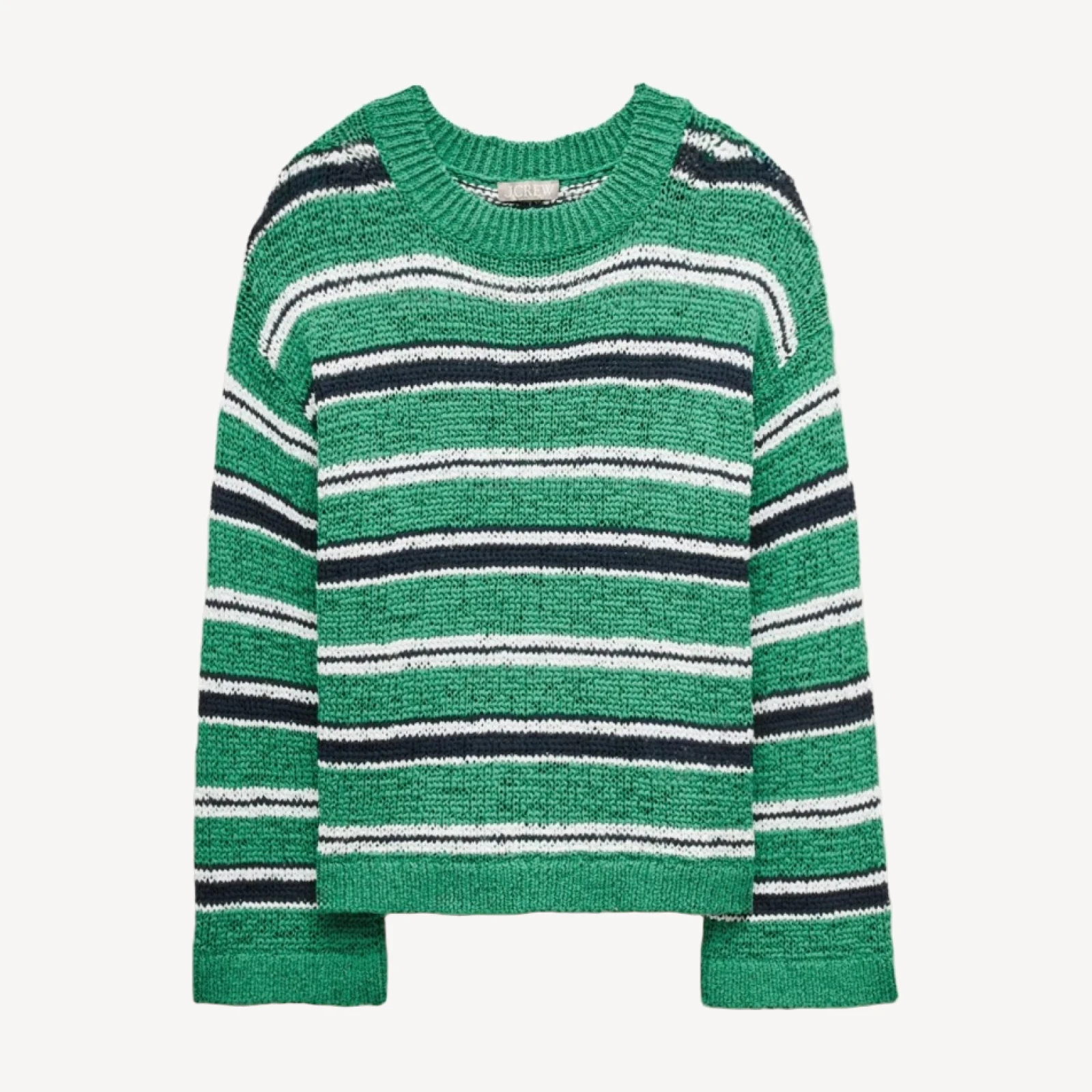 Montauk pullover sweater in multicolor stripe