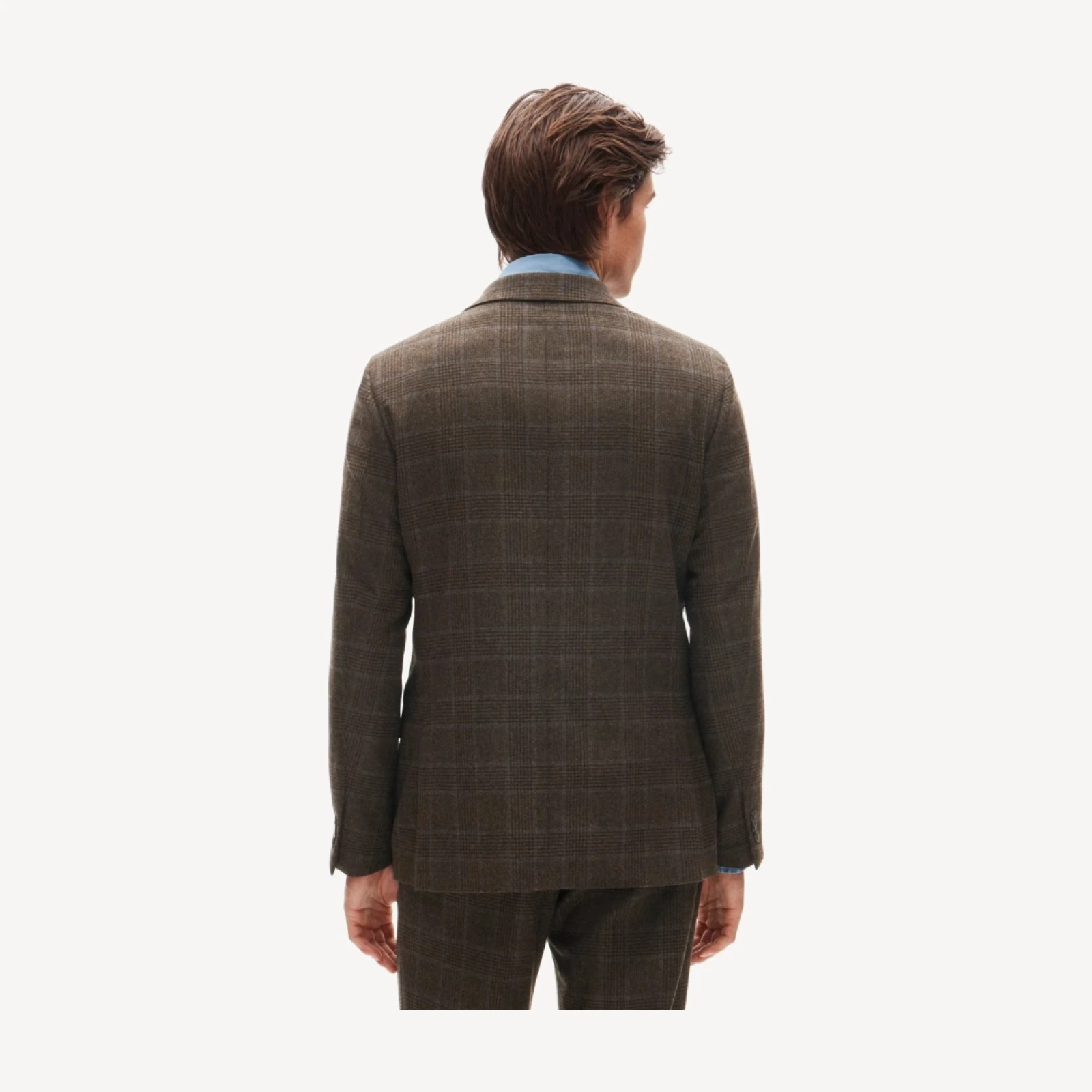 Kenmare Relaxed-fit suit jacket in Scottish lambswool blend