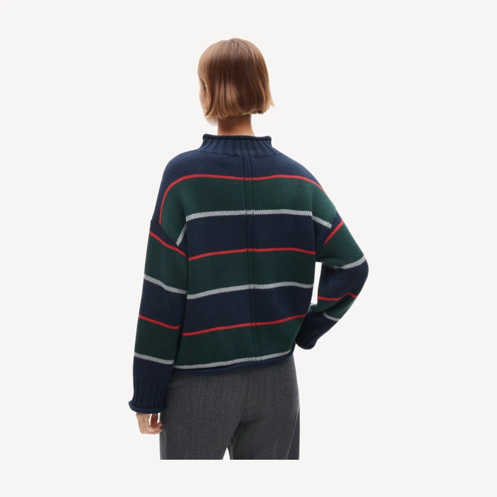 2025 Rollneck™ sweater in stripe