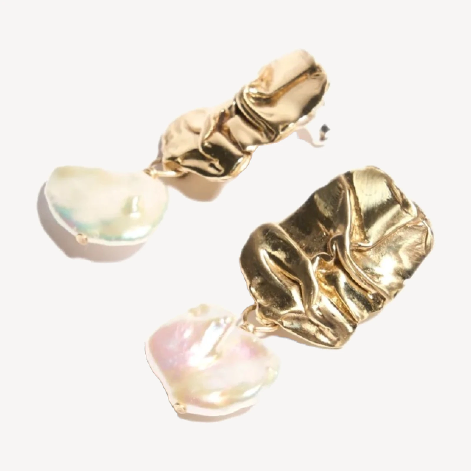 Odette New York® fender pearl earrings