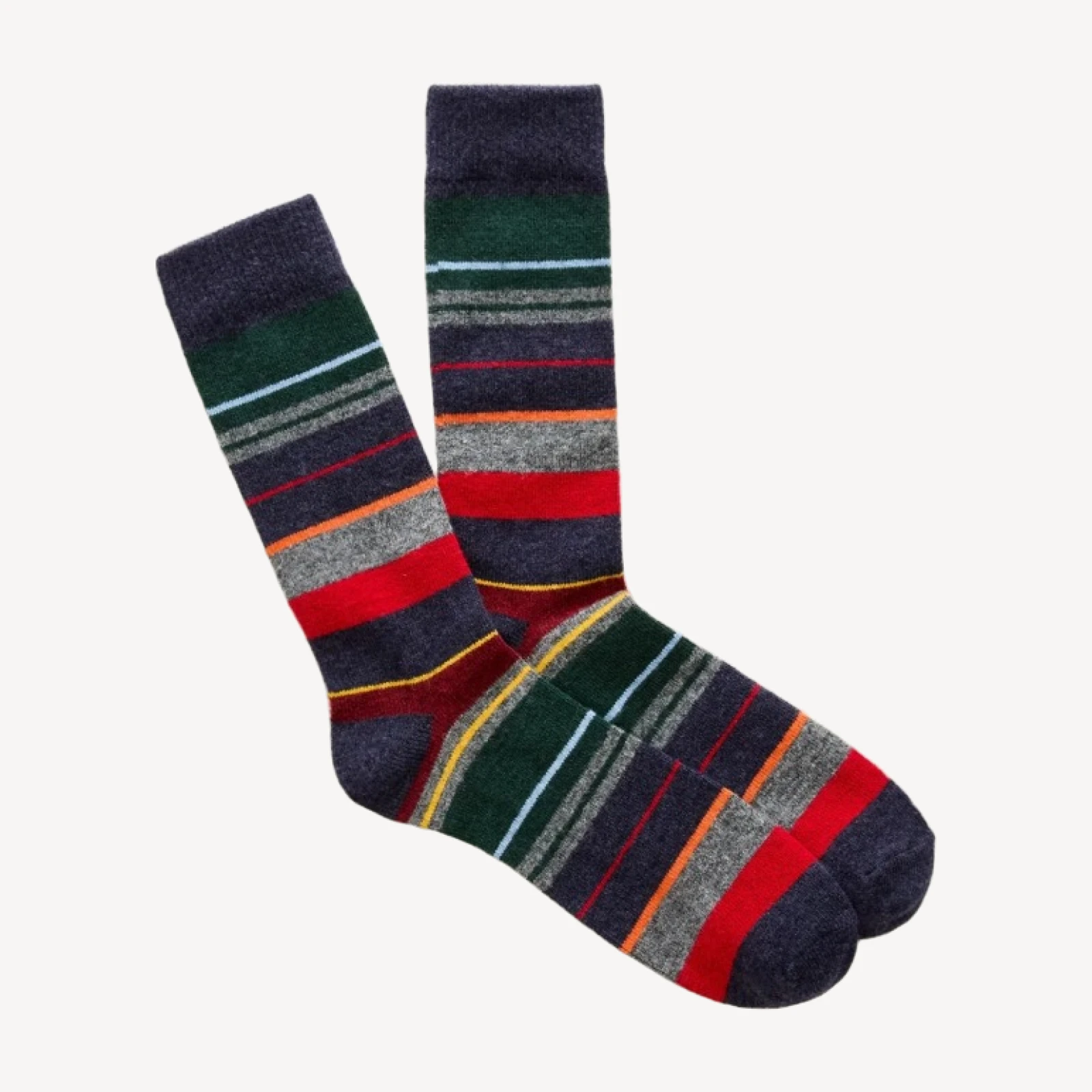 Heavyweight wool-blend socks