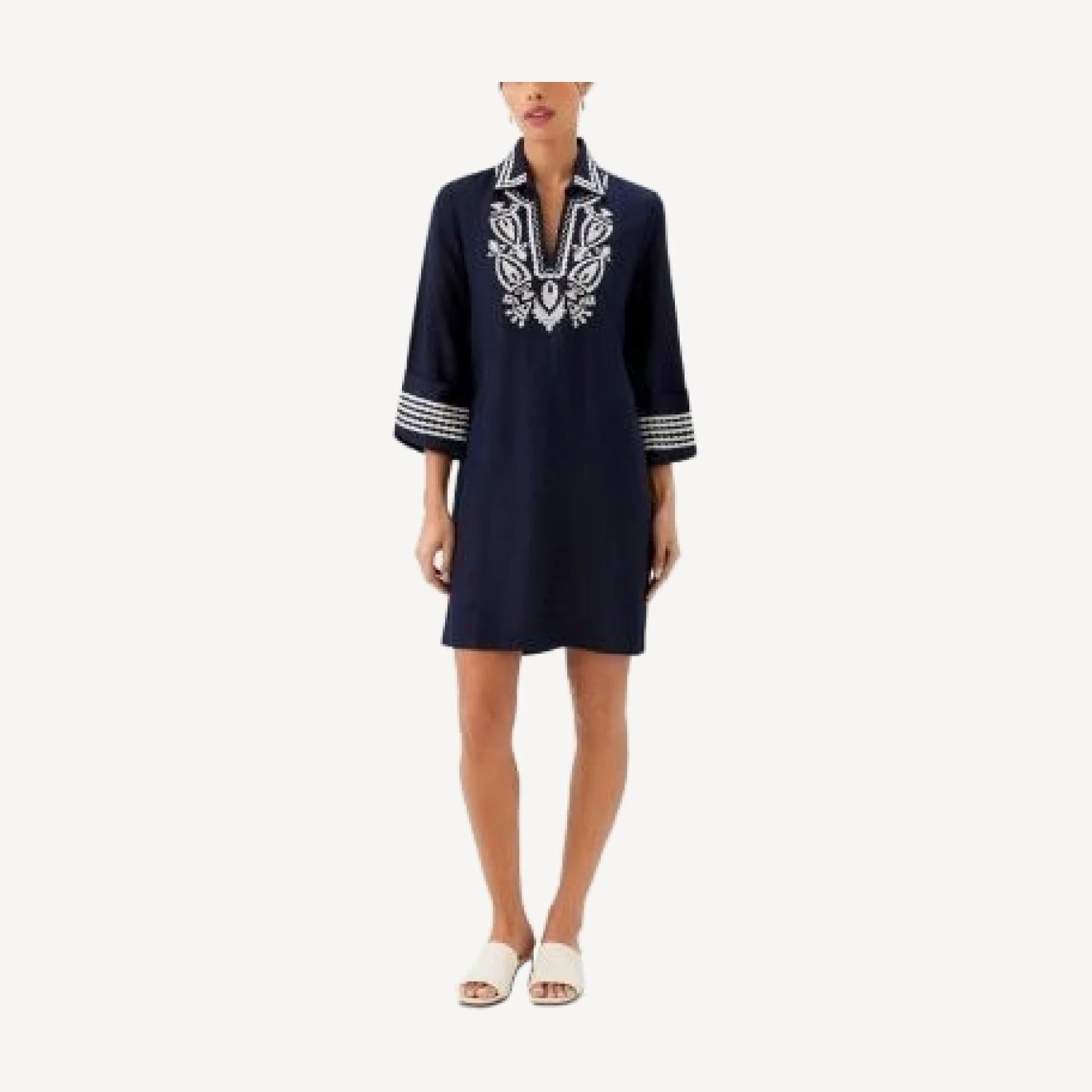 Karen Kane Embroidered Dress