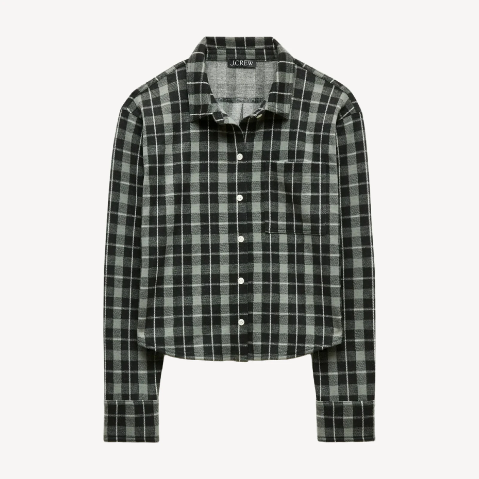 Seaboard soft-knit flannel shirt