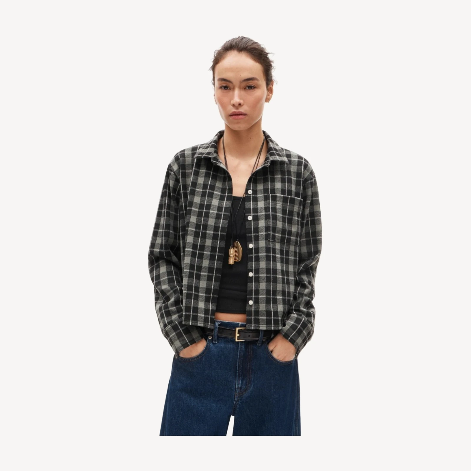 Seaboard soft-knit flannel shirt