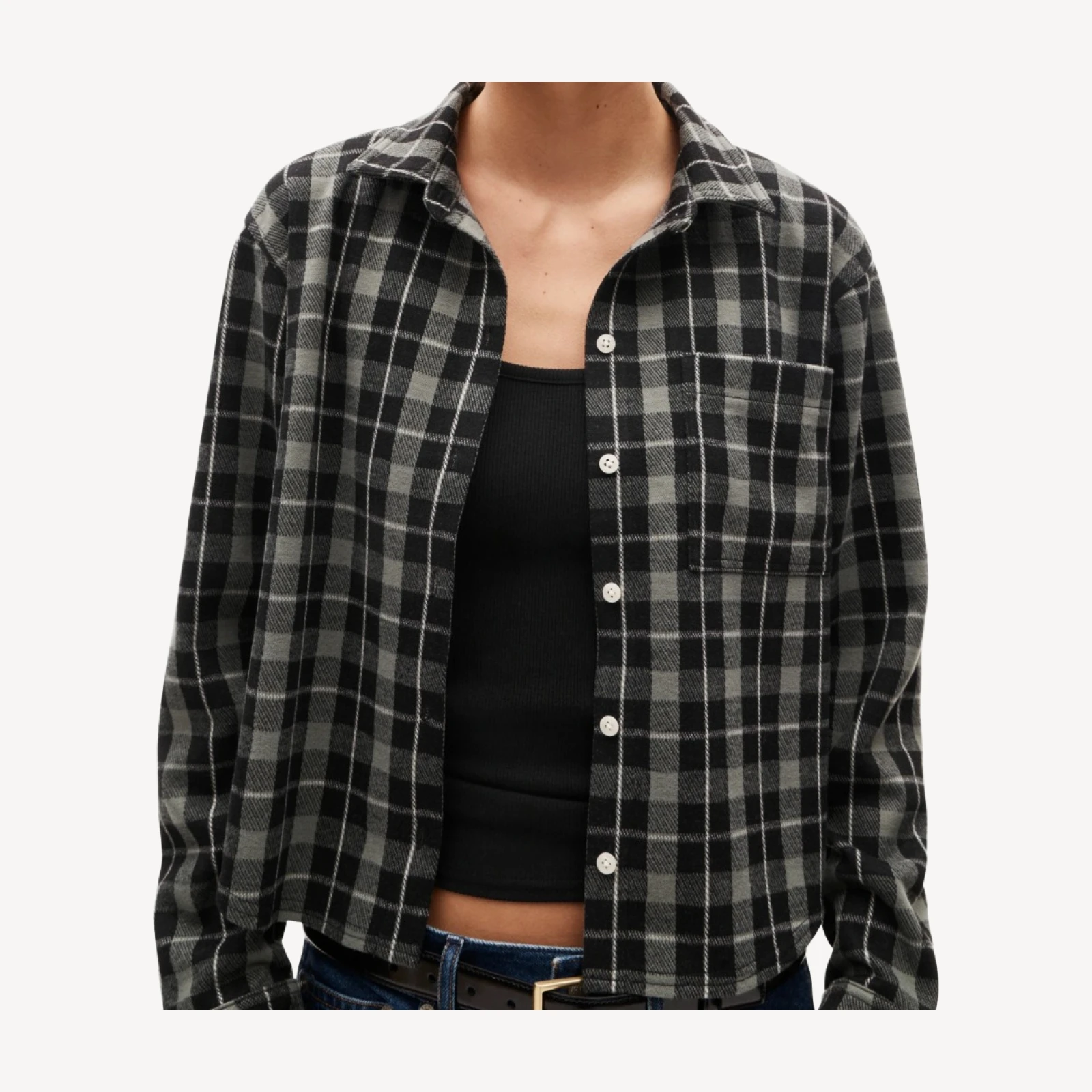 Seaboard soft-knit flannel shirt
