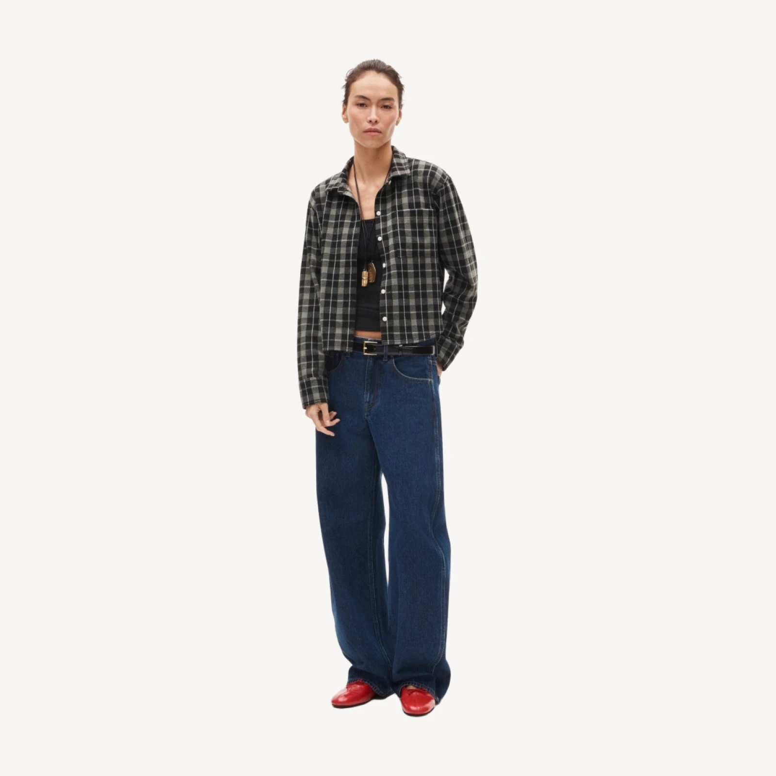 Seaboard soft-knit flannel shirt
