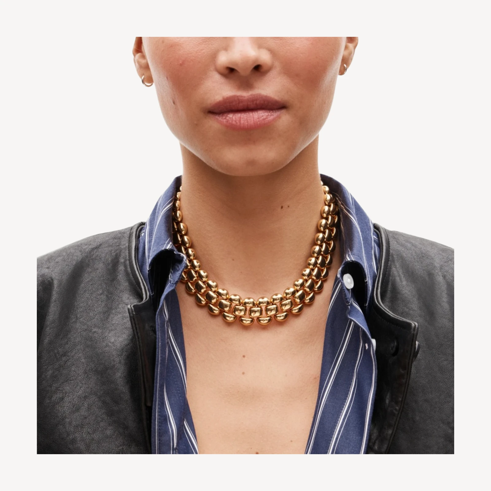 Bubble-chain necklace