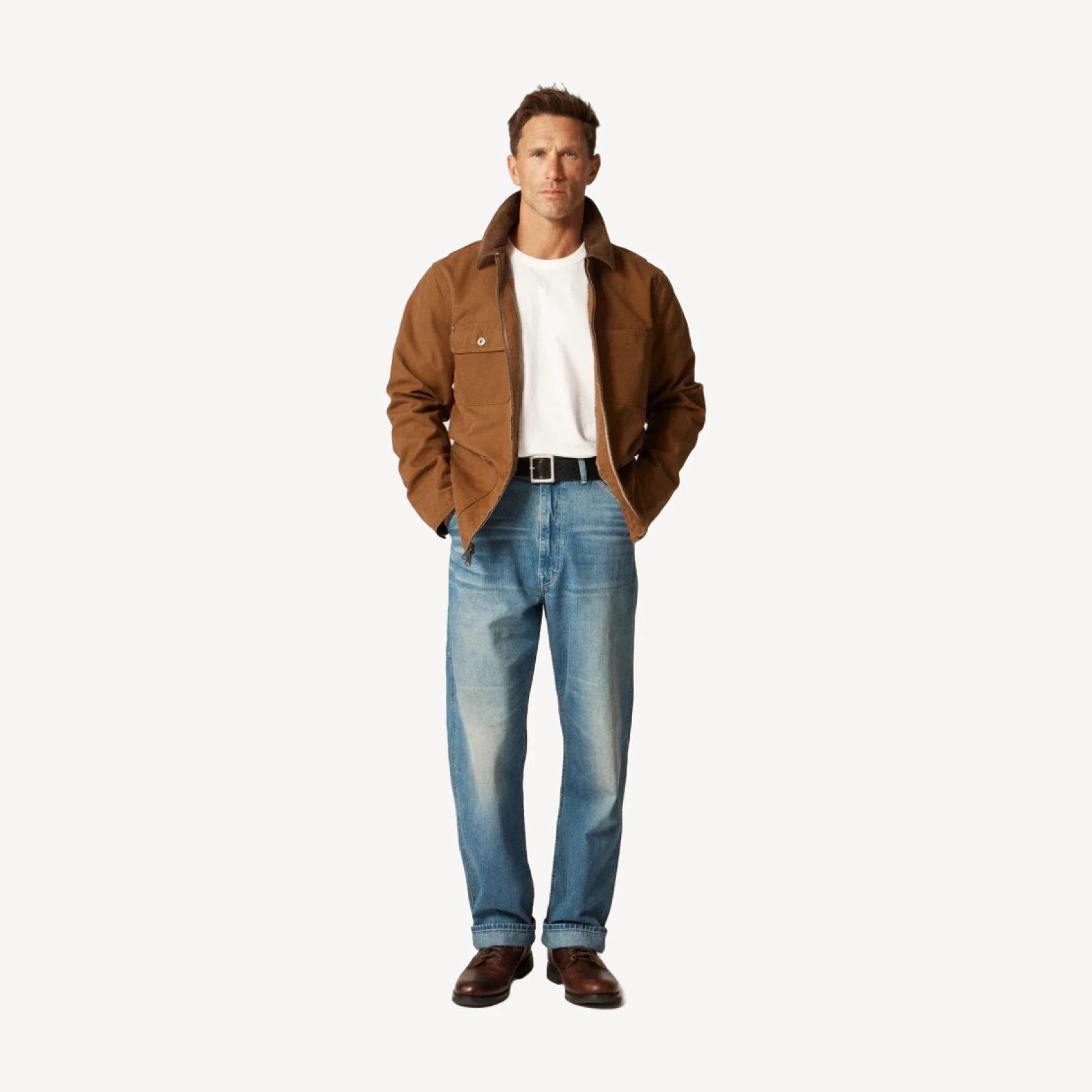 Wallace & Barnes carpenter jean in Japanese denim