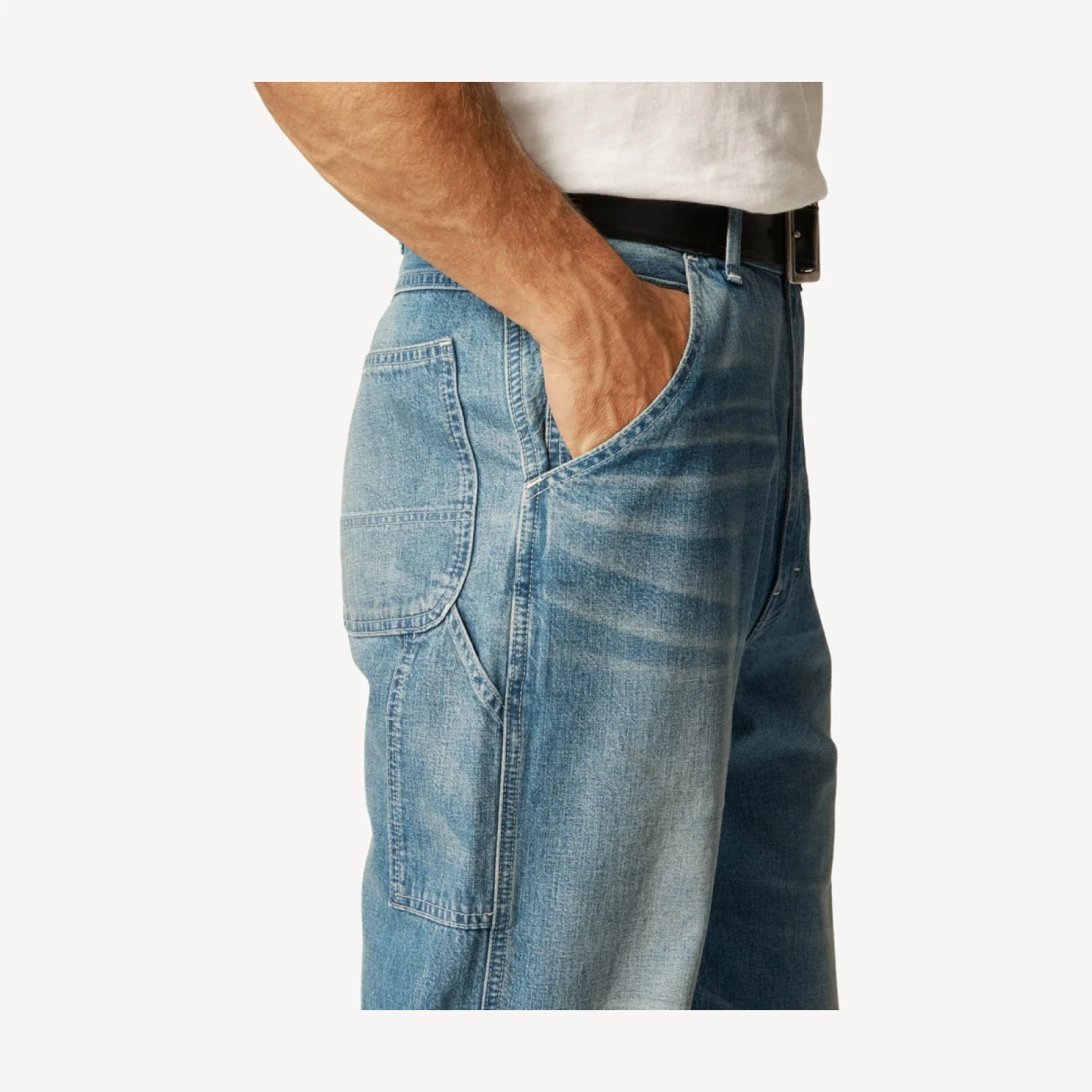 Wallace & Barnes carpenter jean in Japanese denim