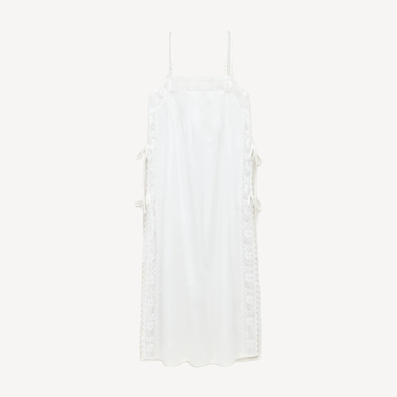 Side-tie tunic dress