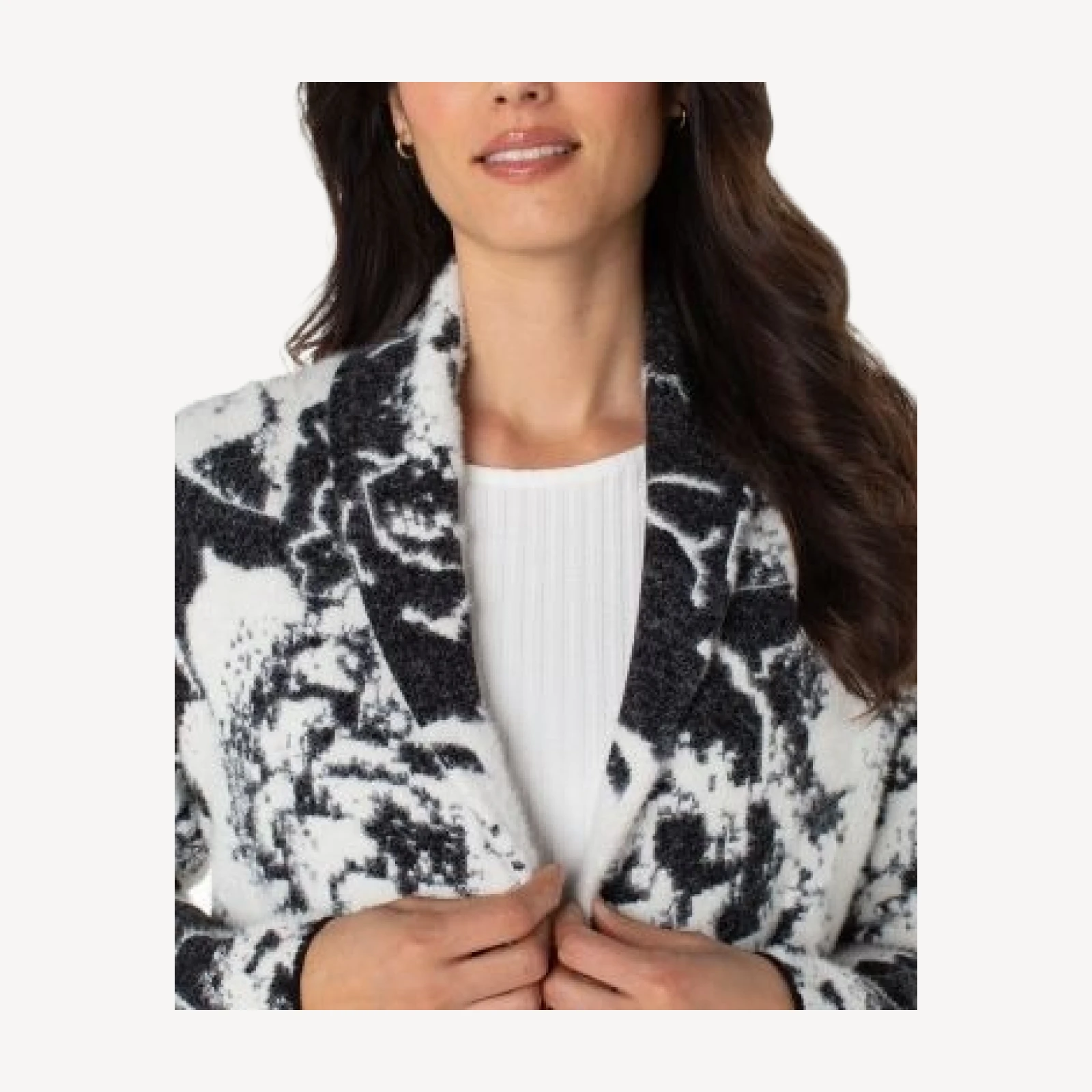 Liverpool Los Angeles Shawl Collar Open Cardigan