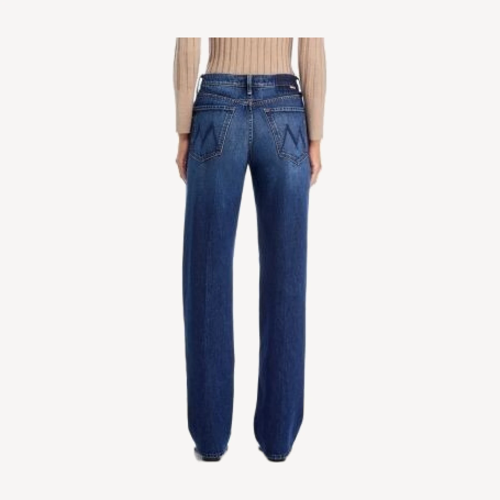 Mother The Rambler Zip Heel Jeans in Unplugged