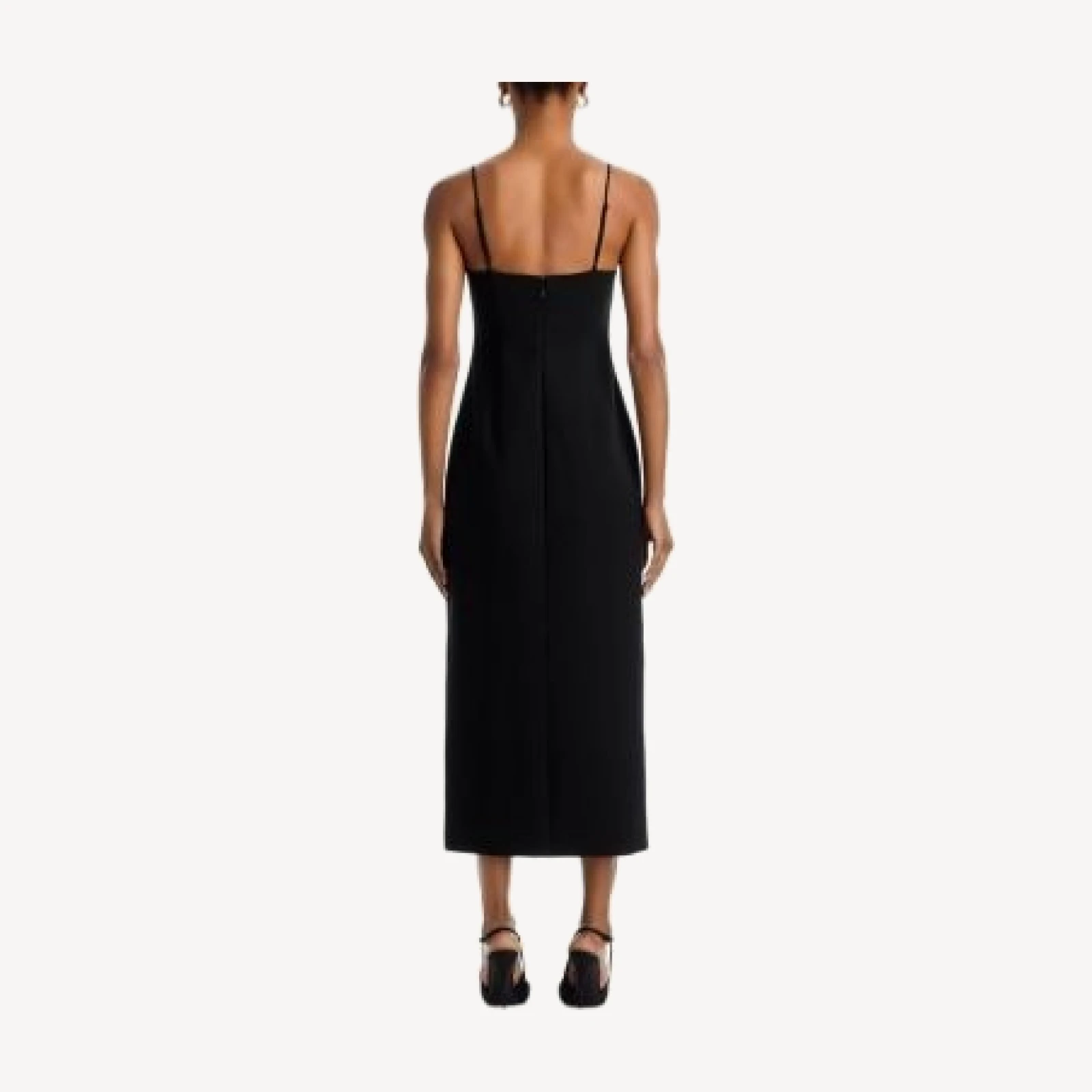 Cinq a Sept Waterfall Paillette Sequin Midi Dress