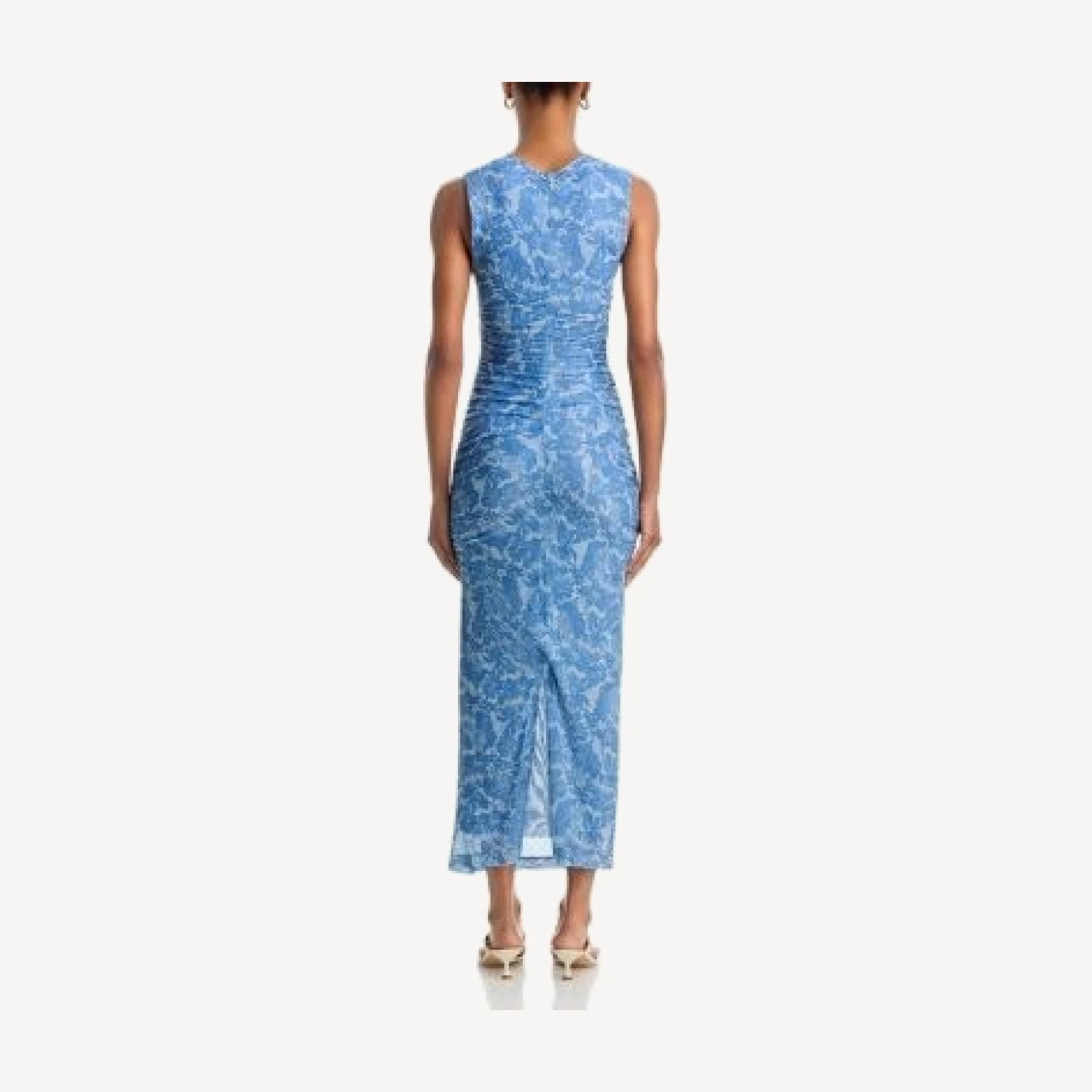 Cinq a Sept Trompe Loeil Ruched Bodycon Dress
