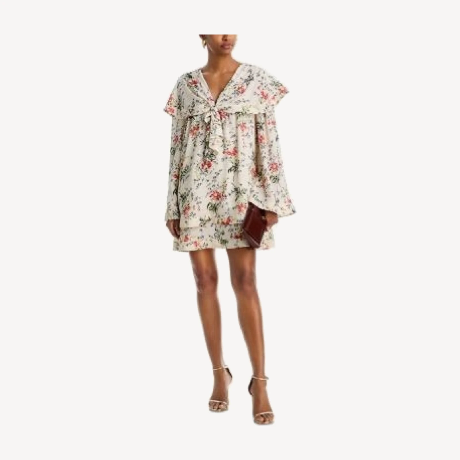Cinq a Sept Isabel Wildflower Lovelette Floral Mini Dress