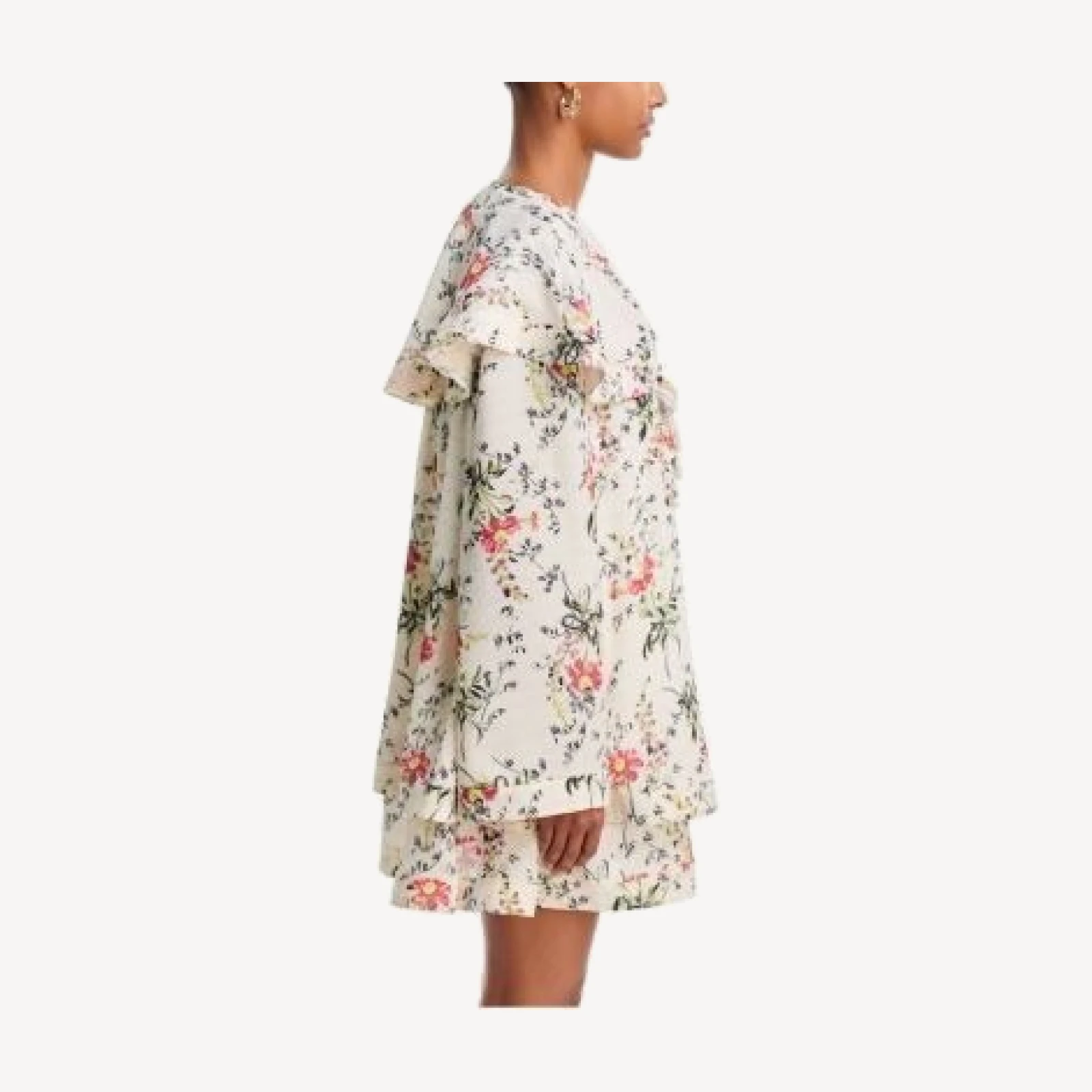 Cinq a Sept Isabel Wildflower Lovelette Floral Mini Dress